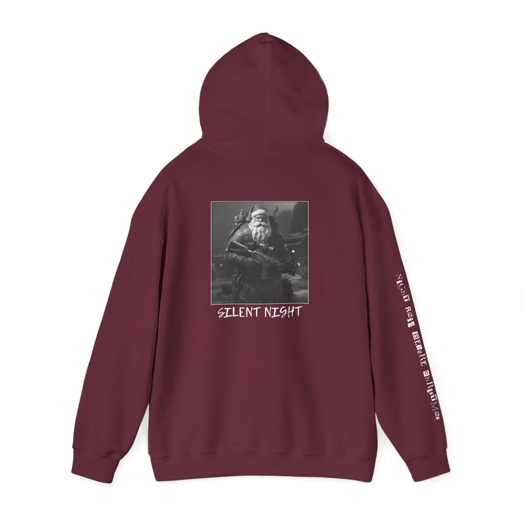 Night Raid Before Christmas Patriotic Hoodie Rebel Spirit Unisex Hoodie