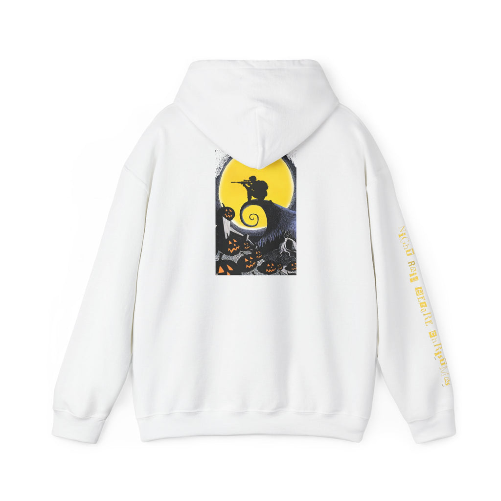 Night Raid Before Christmas Patriotic Hoodie Rebel Spirit Unisex Hoodie