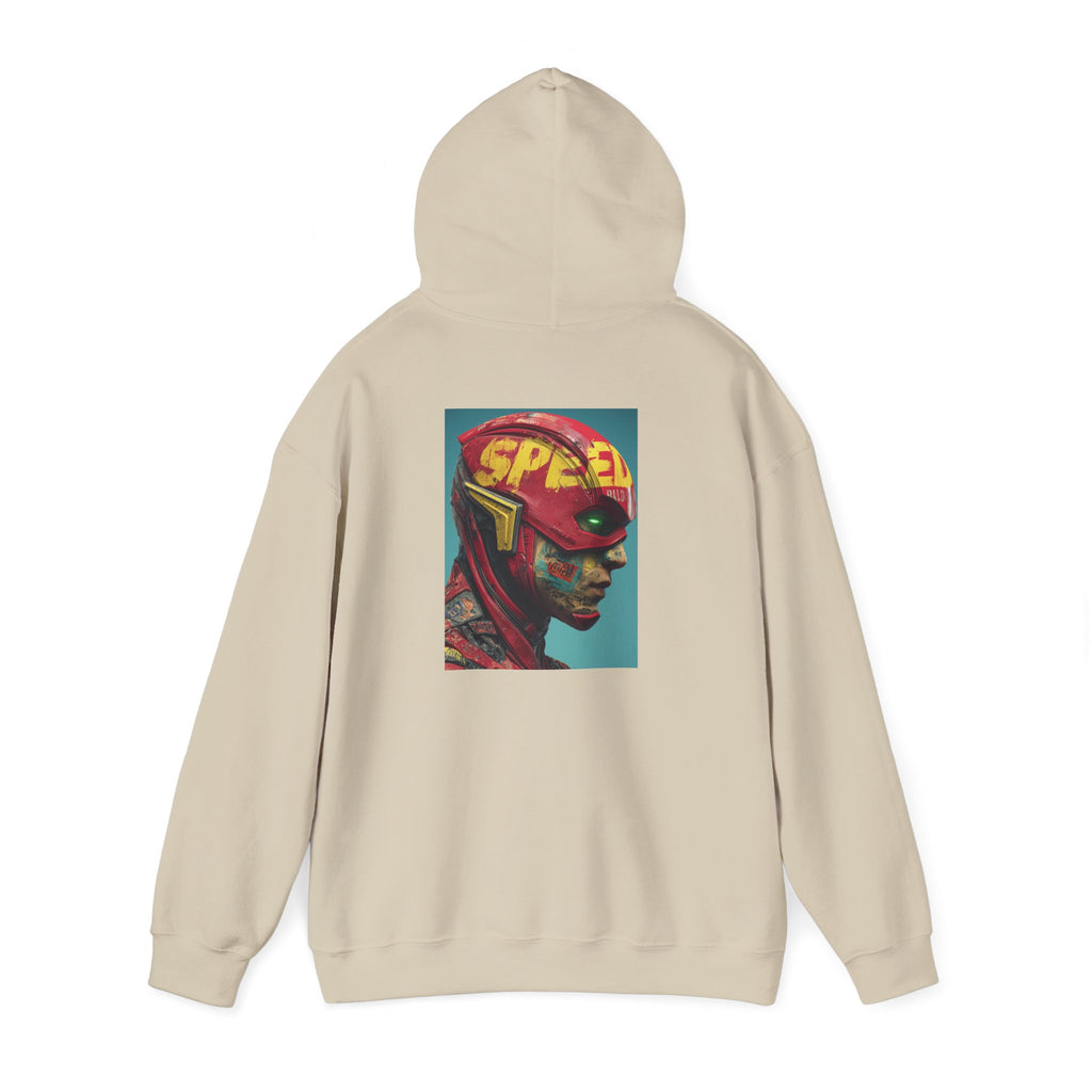 Hooded Sweatshirt - The Flash Design