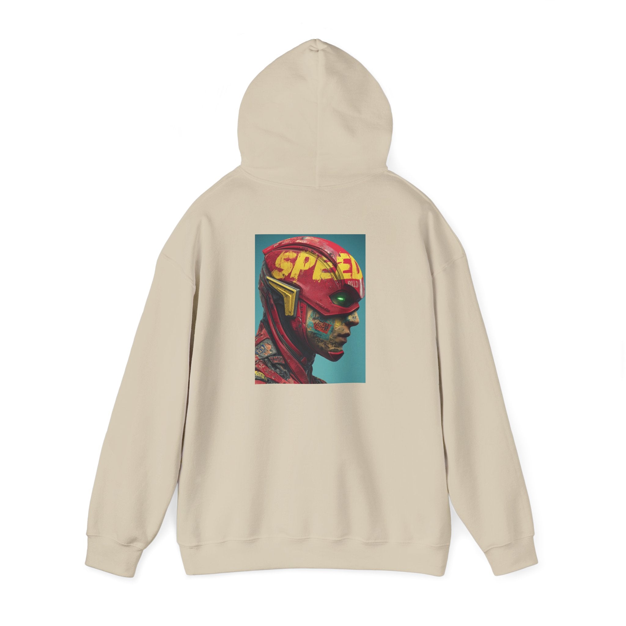 Hooded Sweatshirt - The Flash Design