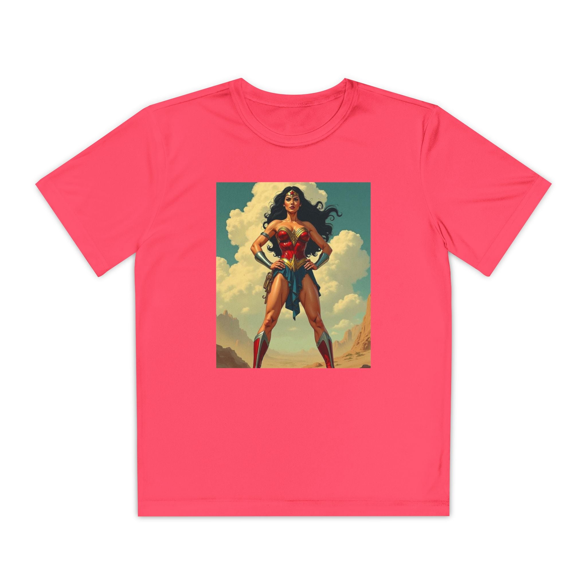 Wonder Woman Superhero Marvel t-shirt, Kids Graphic Tee, Boys Superhero Shirt, Children's Movie Character Top
