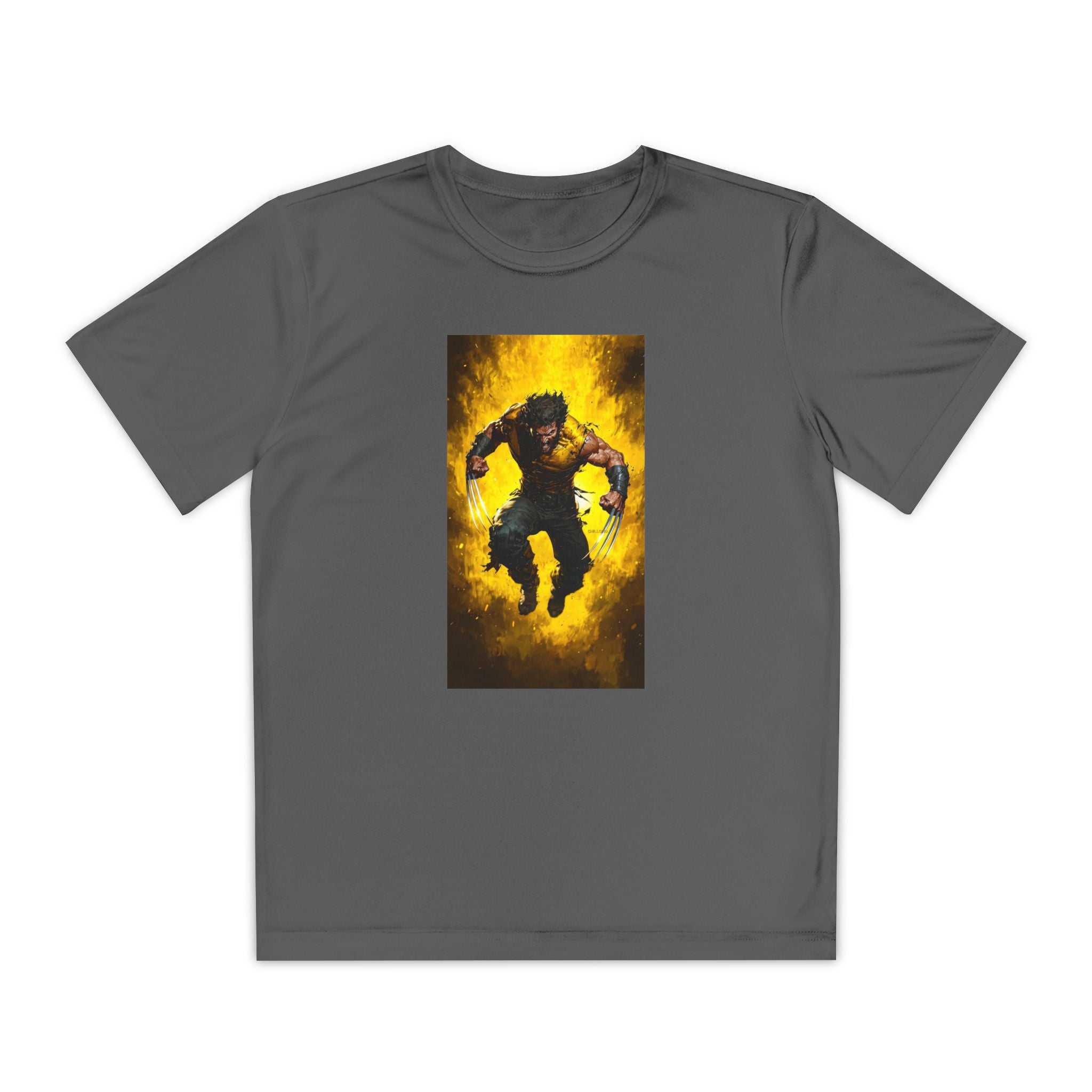 Wolverine Superhero Marvel Patriotic, Kids Graphic T-Shirt, Boys Hero Top, Girls Comic Book Clothing, Birthday