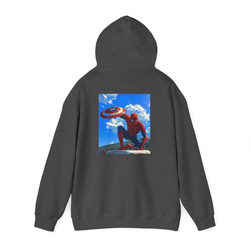 Hooded Sweatshirt - Spiderman Design