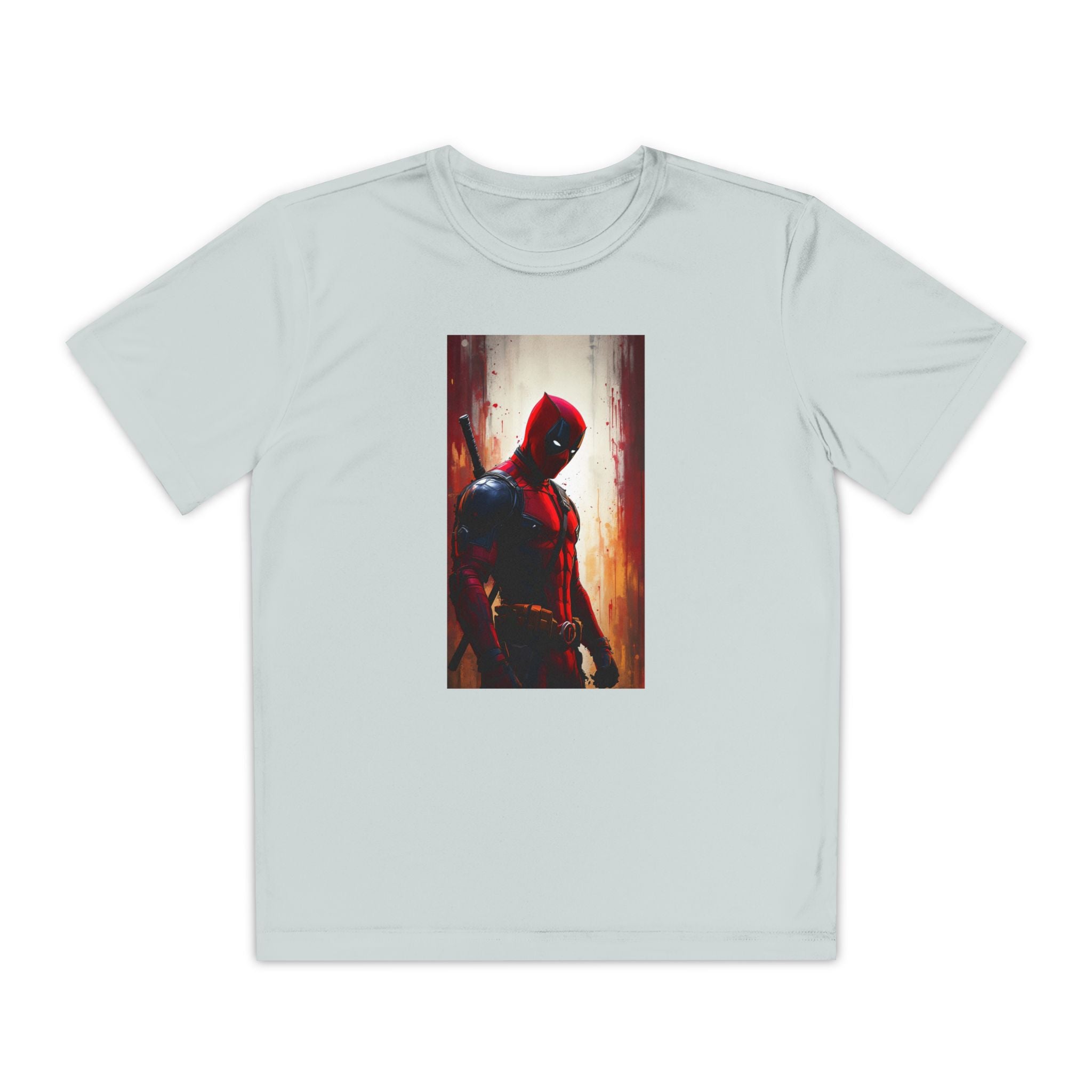 Deadpool Superhero Marvel Patriotic, Kids Graphic T-Shirt, Boys Hero Top, Girls Comic Book Clothing, Birthday