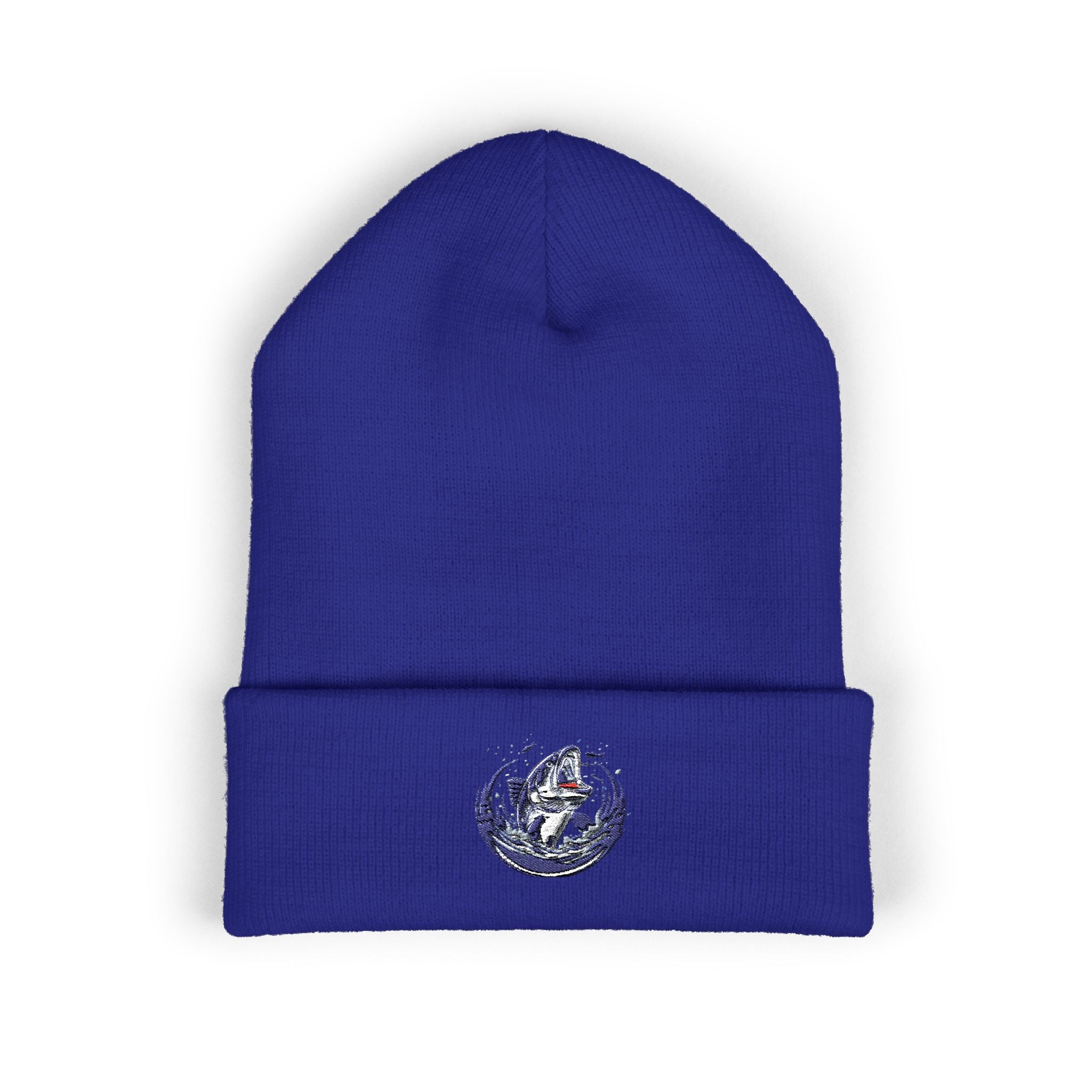 Embroidered Fishing Beanie, Fisherman Gift, Outdoor Apparel, Fishing Gear, Angler Hat, Fishing Lure Beanie