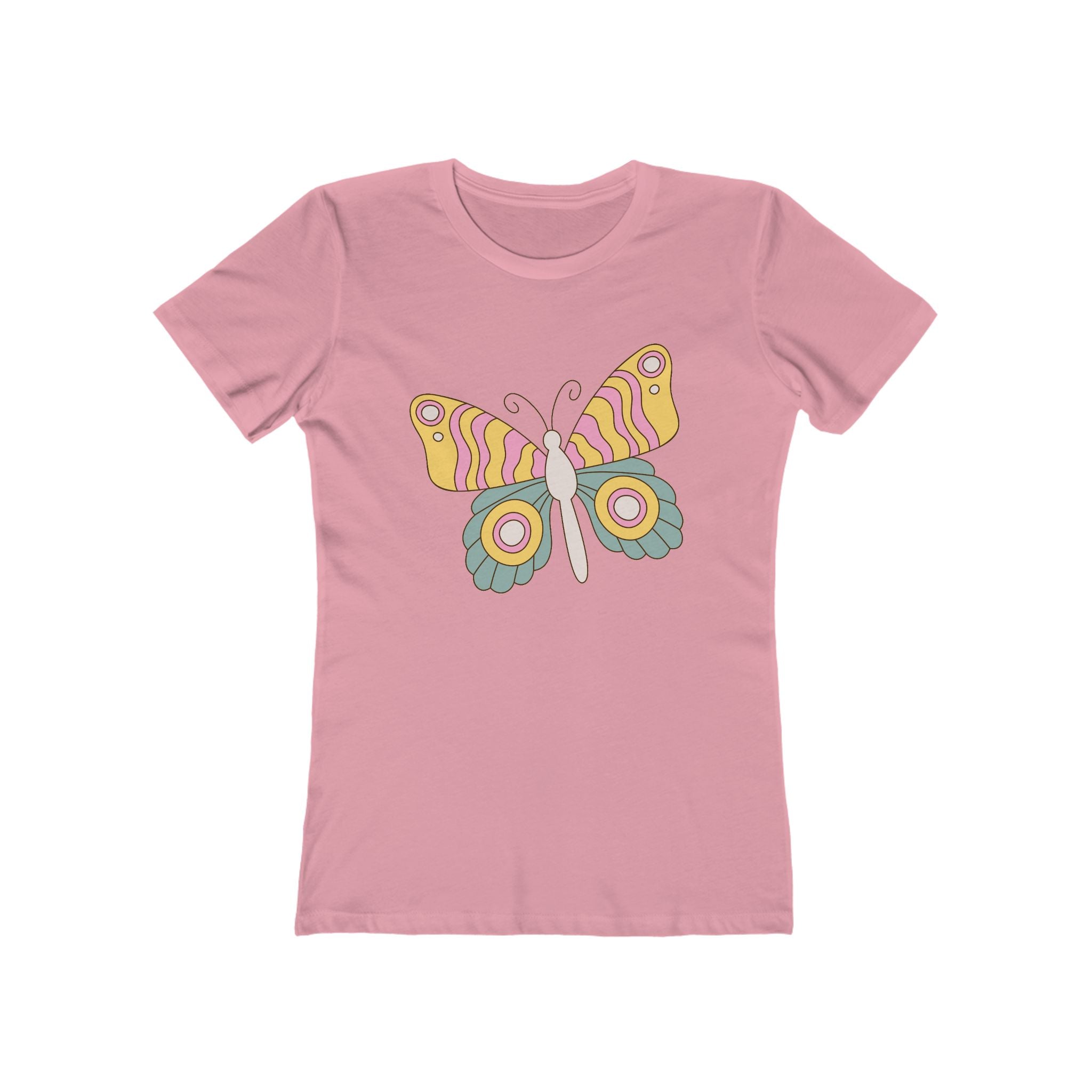 Butterfly Women's Tshirt, Butterfly Graphic Tee, Women's Butterfly Shirt, Butterfly Print Shirt, Boho Butterfly Tee