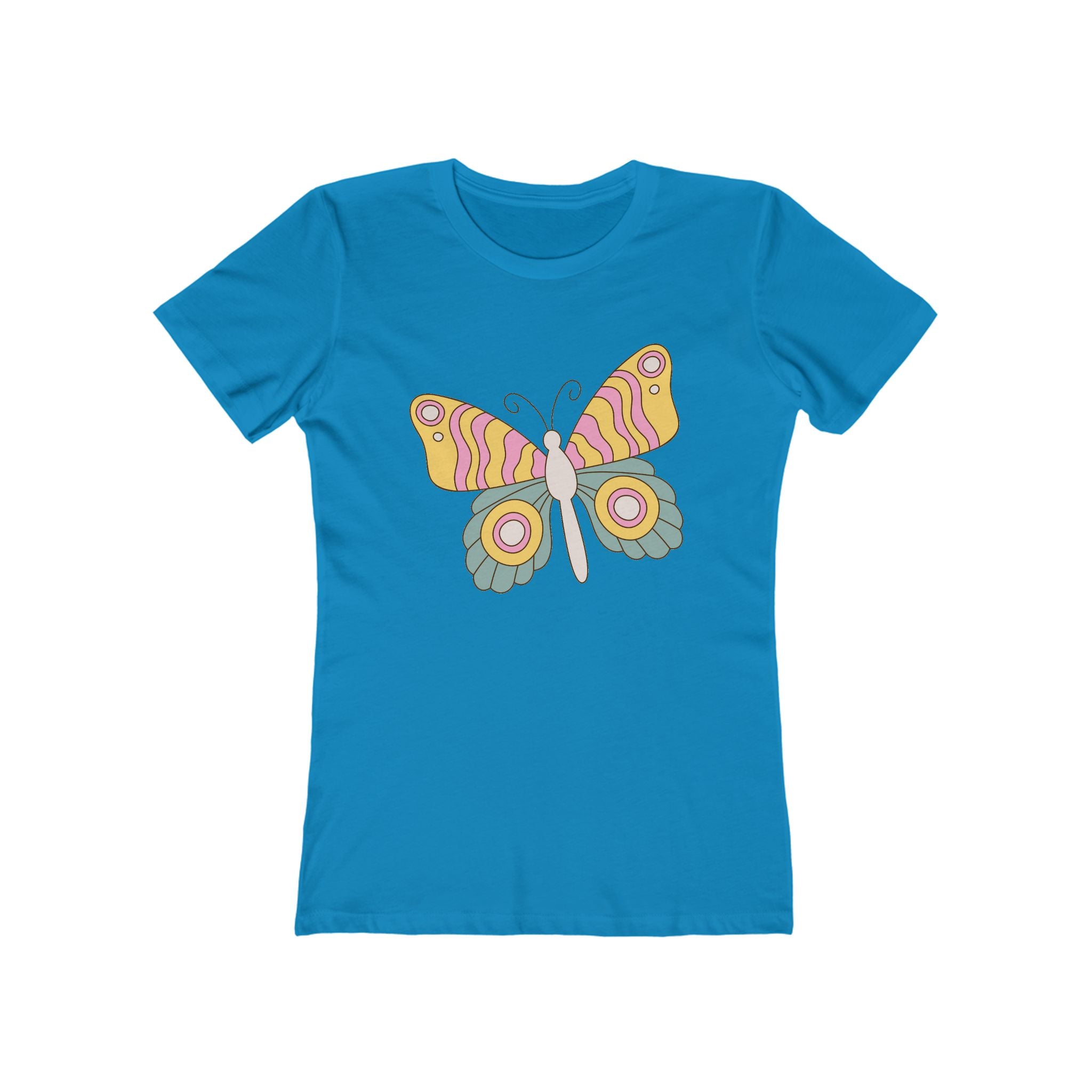 Butterfly Women's Tshirt, Butterfly Graphic Tee, Women's Butterfly Shirt, Butterfly Print Shirt, Boho Butterfly Tee