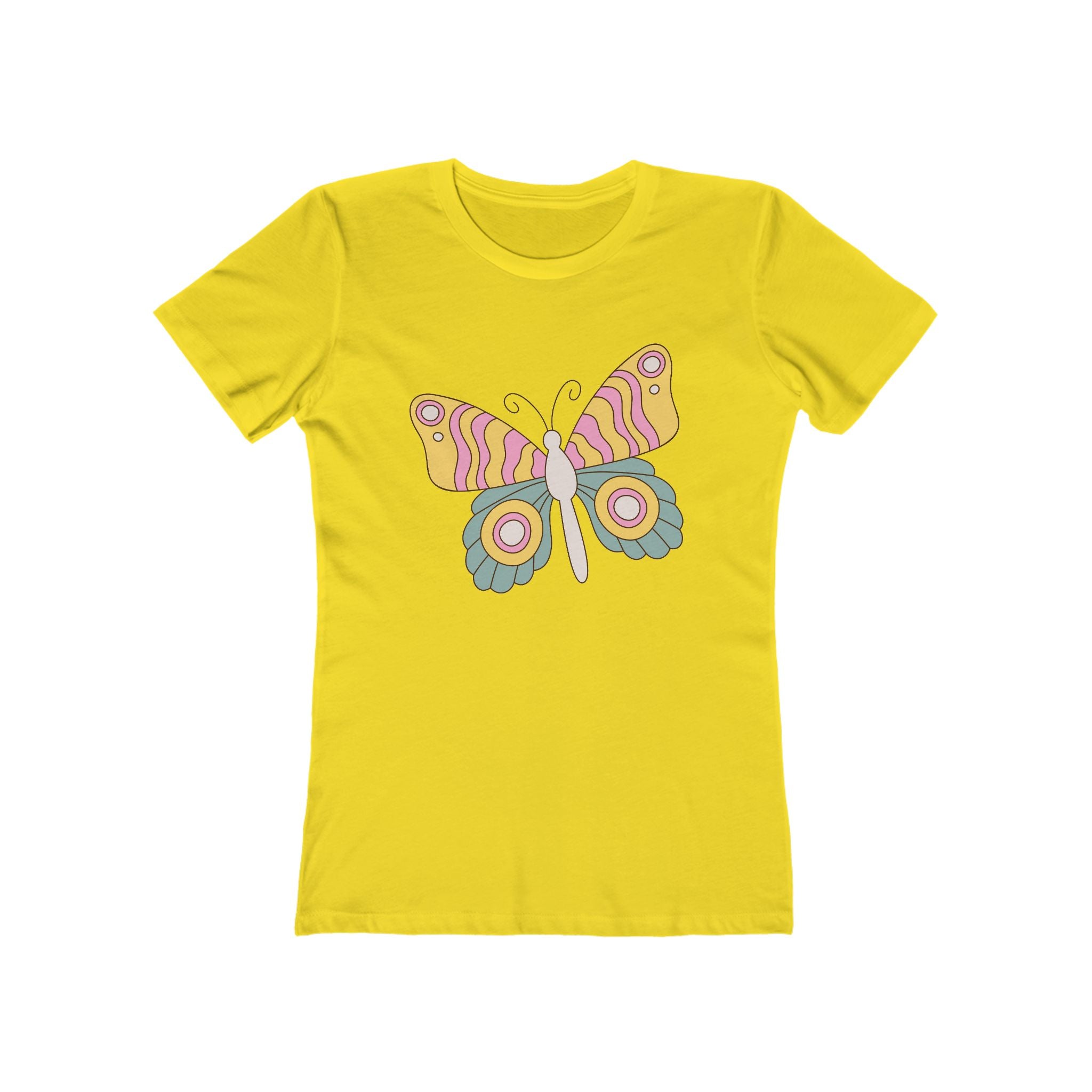 Butterfly Women's Tshirt, Butterfly Graphic Tee, Women's Butterfly Shirt, Butterfly Print Shirt, Boho Butterfly Tee