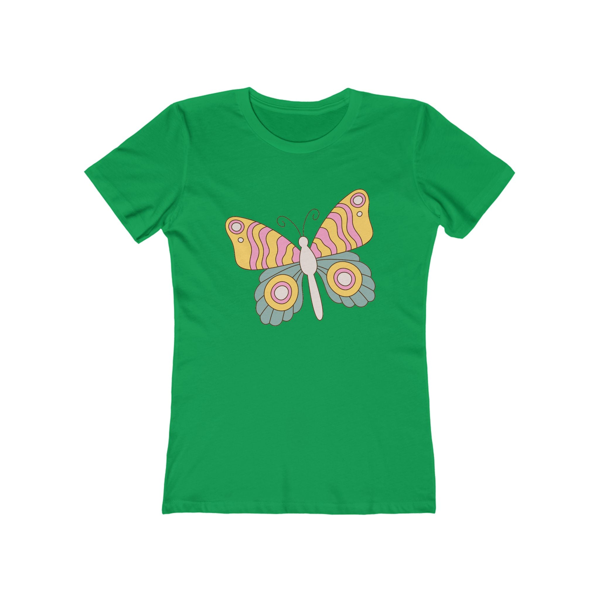 Butterfly Women's Tshirt, Butterfly Graphic Tee, Women's Butterfly Shirt, Butterfly Print Shirt, Boho Butterfly Tee
