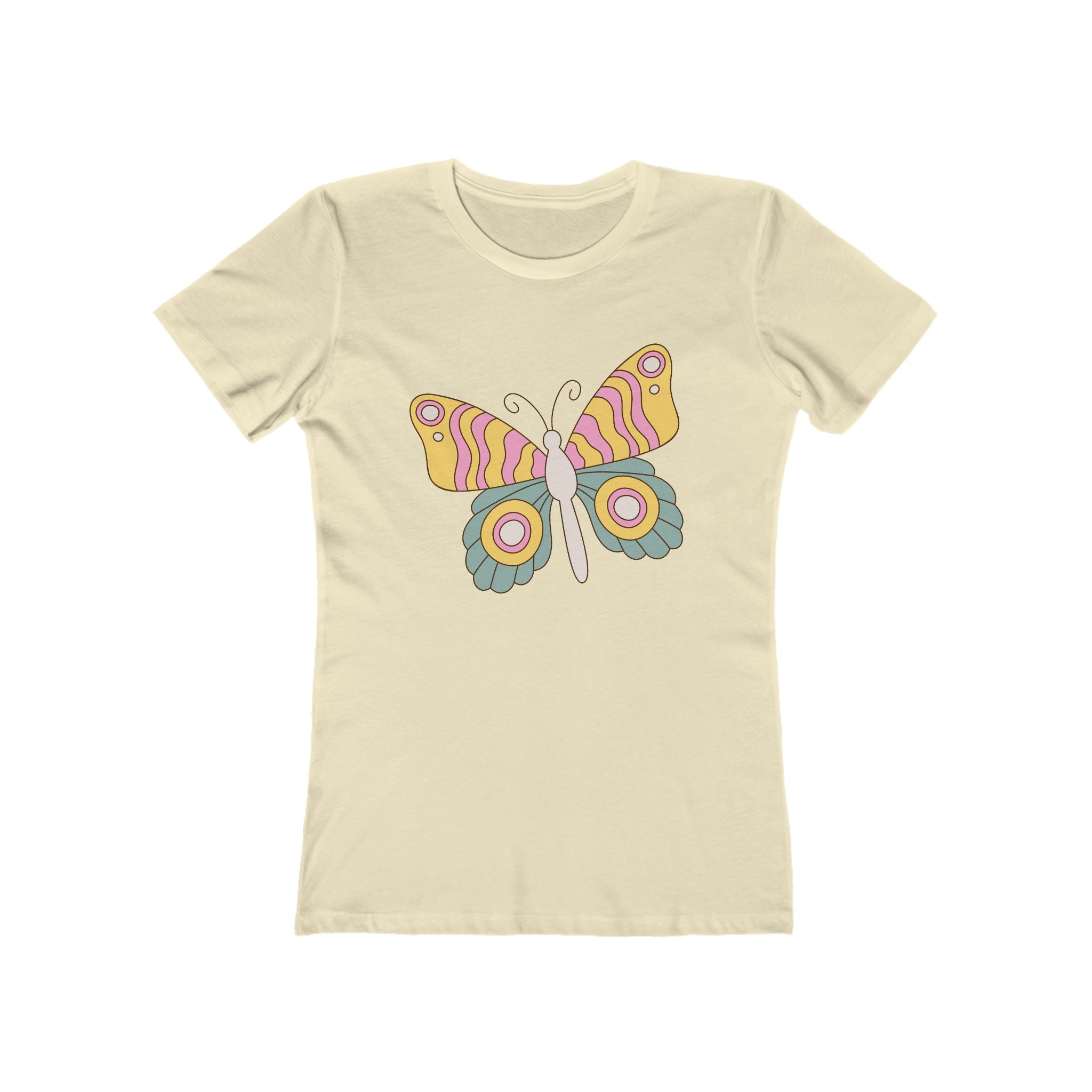 Butterfly Women's Tshirt, Butterfly Graphic Tee, Women's Butterfly Shirt, Butterfly Print Shirt, Boho Butterfly Tee