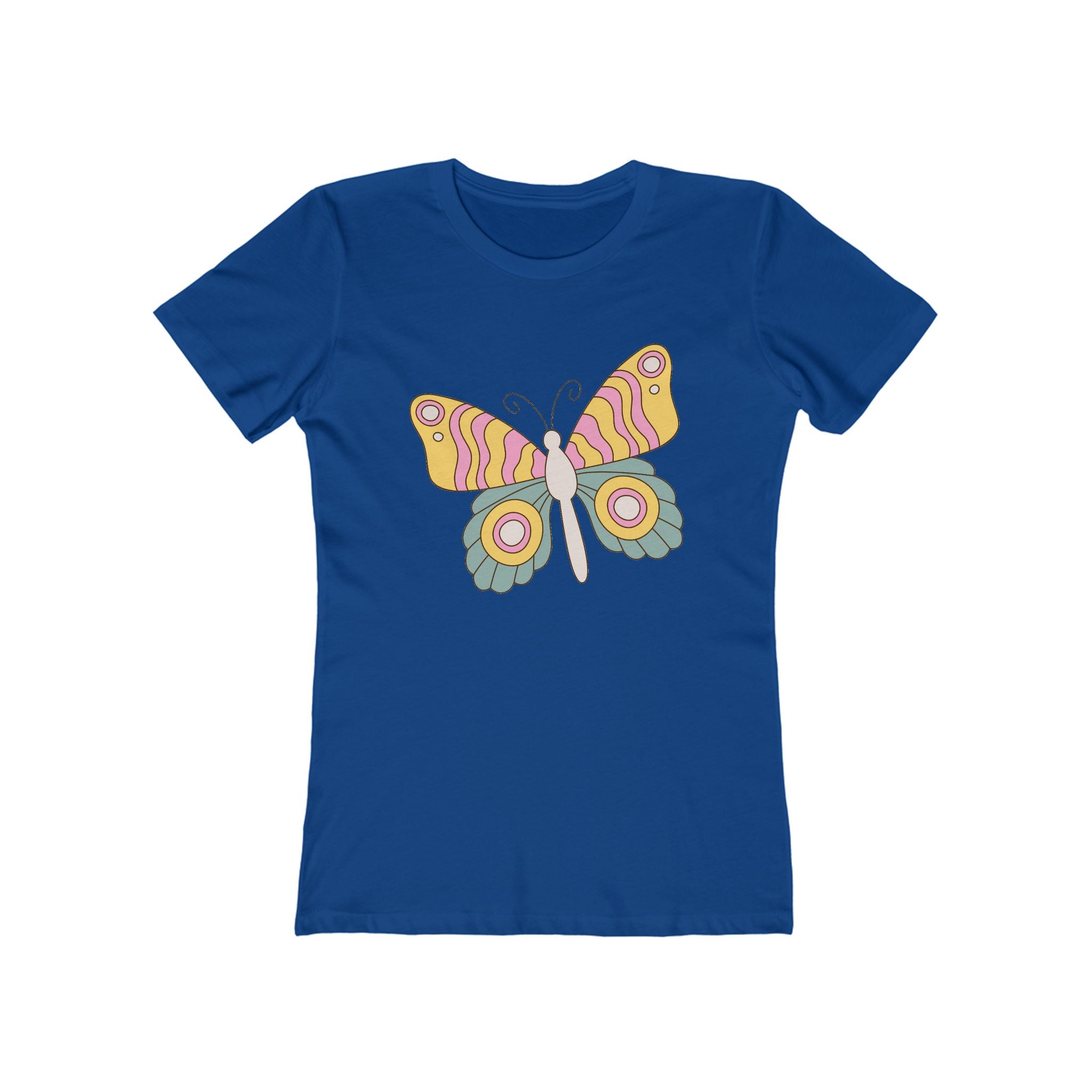 Butterfly Women's Tshirt, Butterfly Graphic Tee, Women's Butterfly Shirt, Butterfly Print Shirt, Boho Butterfly Tee