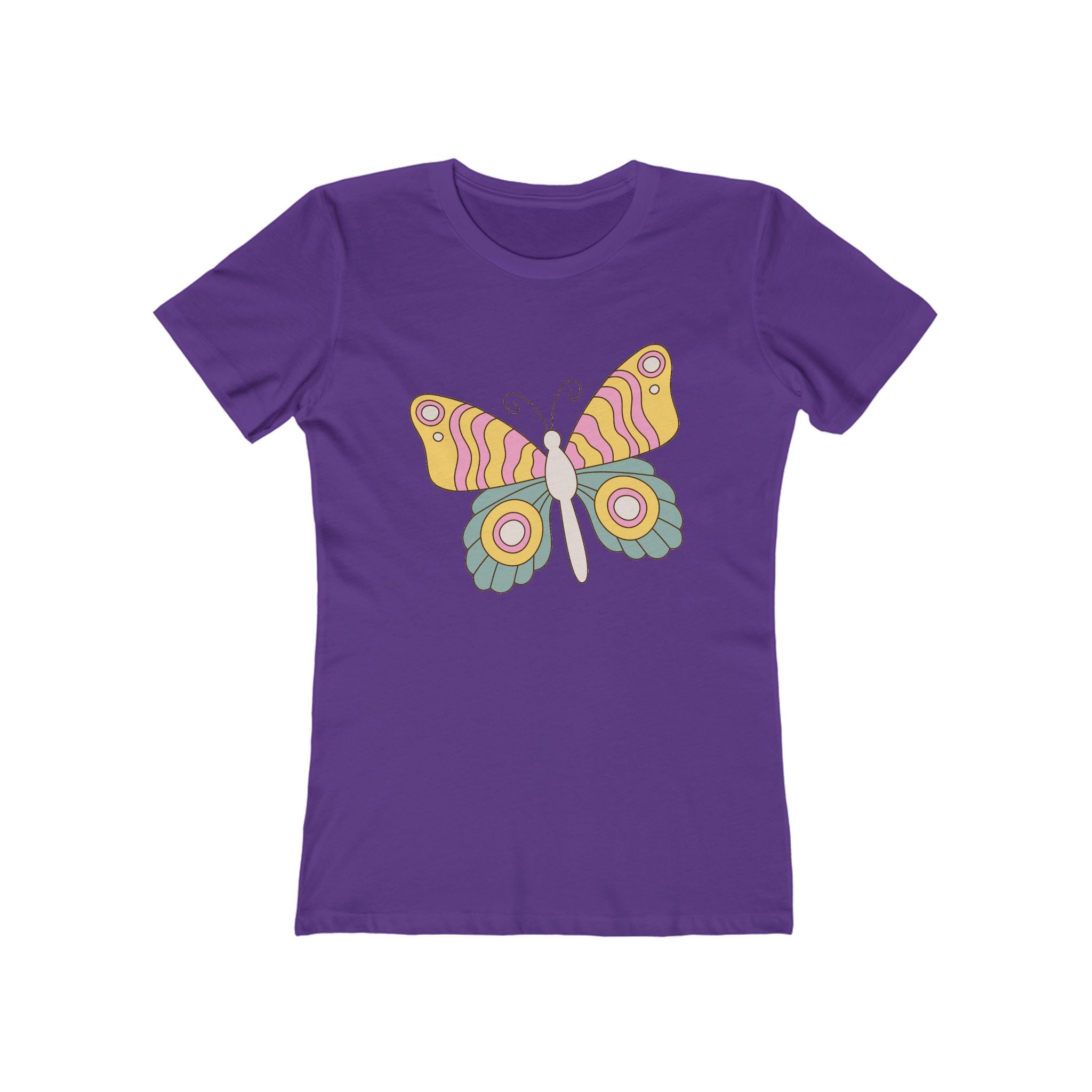Butterfly Women's Tshirt, Butterfly Graphic Tee, Women's Butterfly Shirt, Butterfly Print Shirt, Boho Butterfly Tee