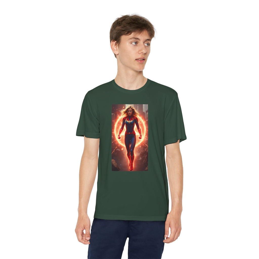 Advengers Youth T-Shirt Sports Graphic Tee, Cool Athletic Shirt for Kids, Perfect for Sports Events, Team Spirit