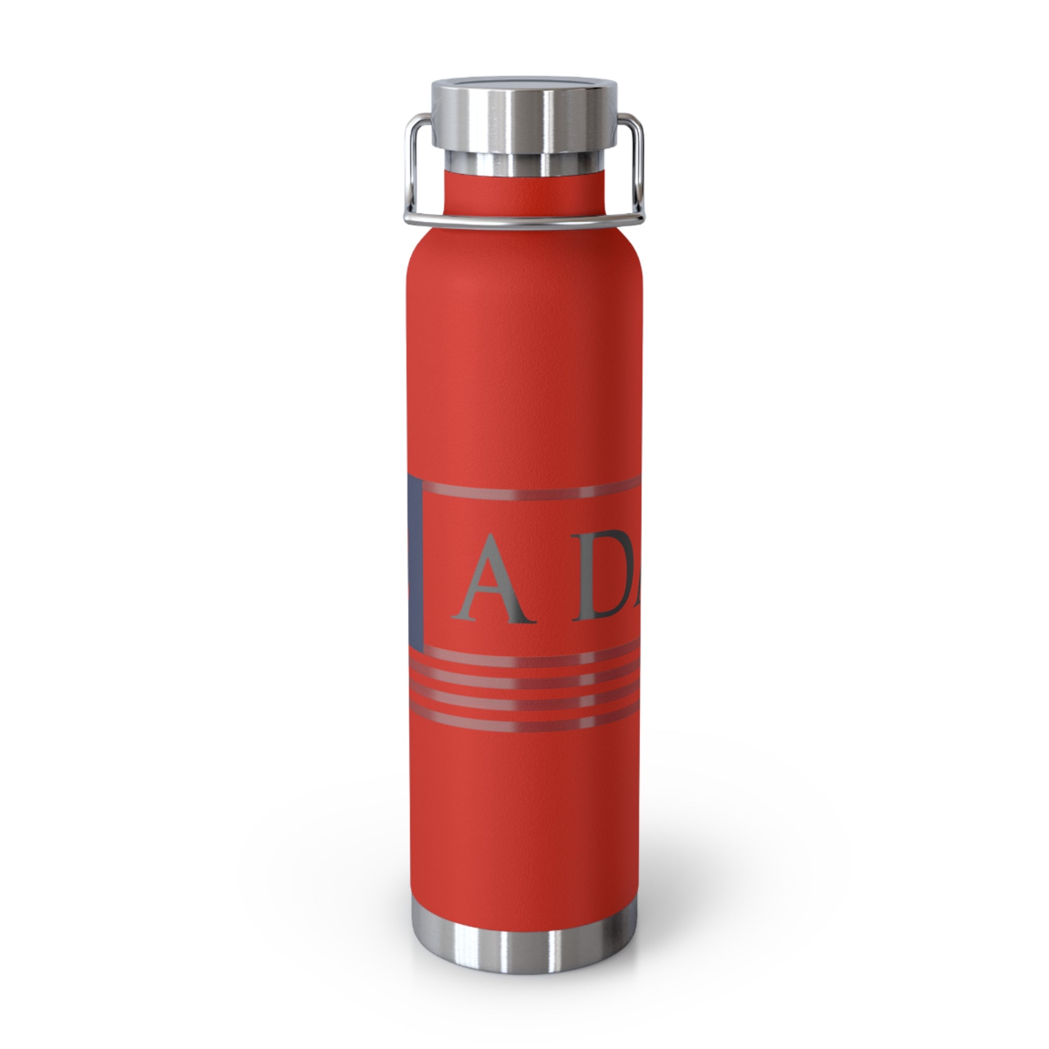 22 A Day Patriotic Copper Insulated Water Bottle