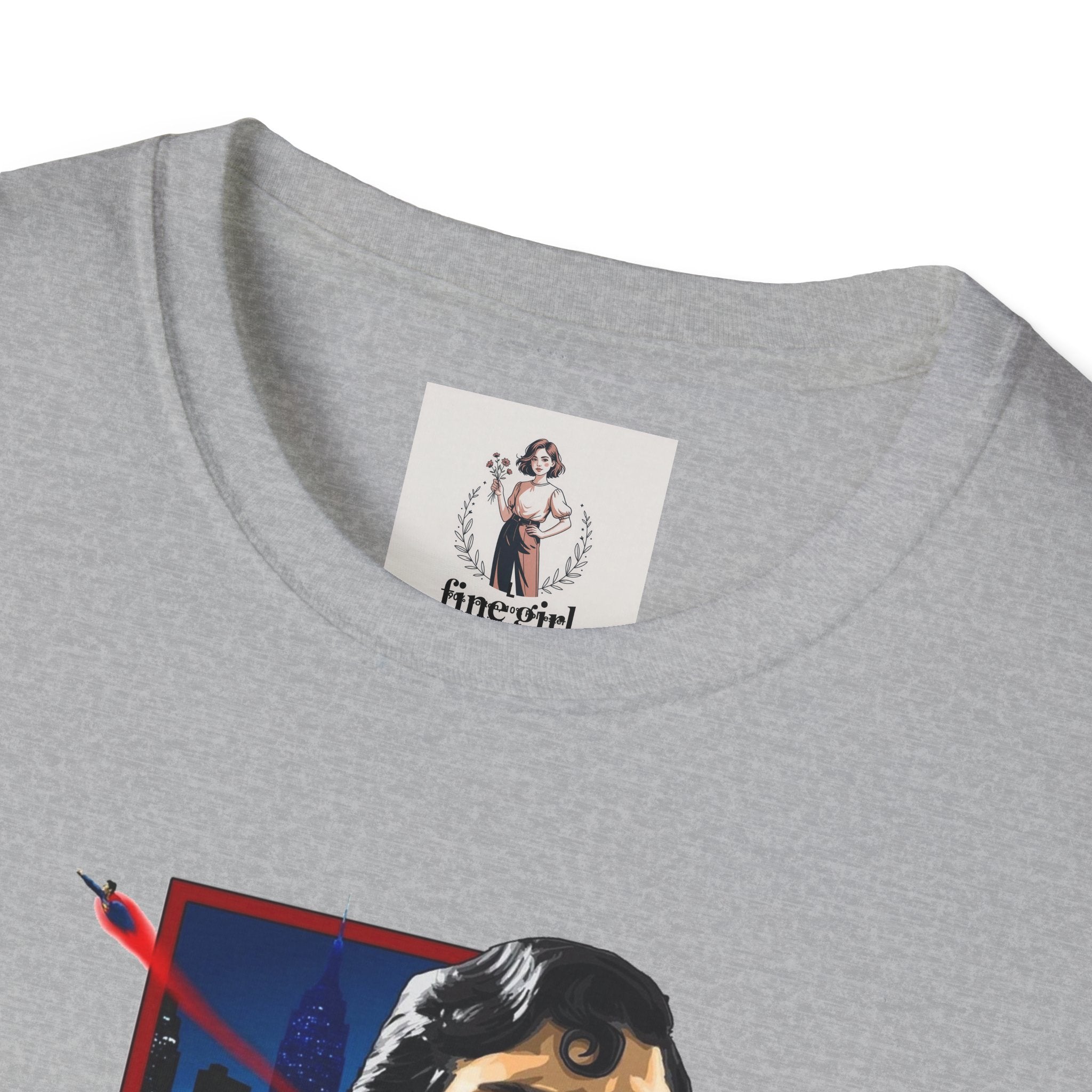 Superman Hero Unisex Softstyle T-Shirt