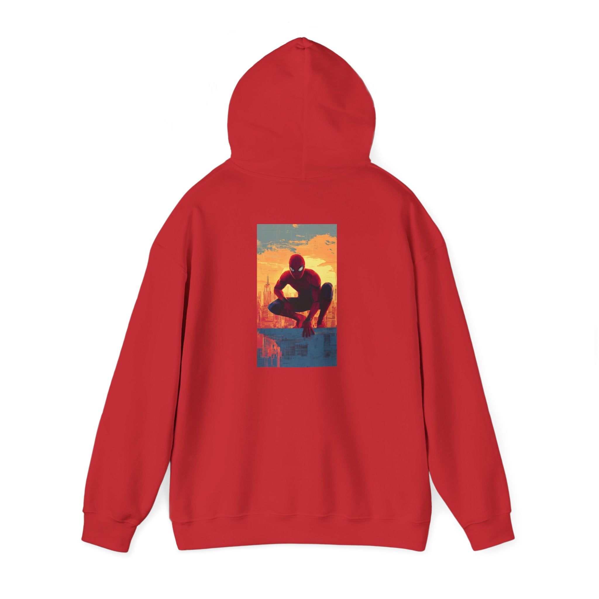 Hooded Sweatshirt - Spiderman Design