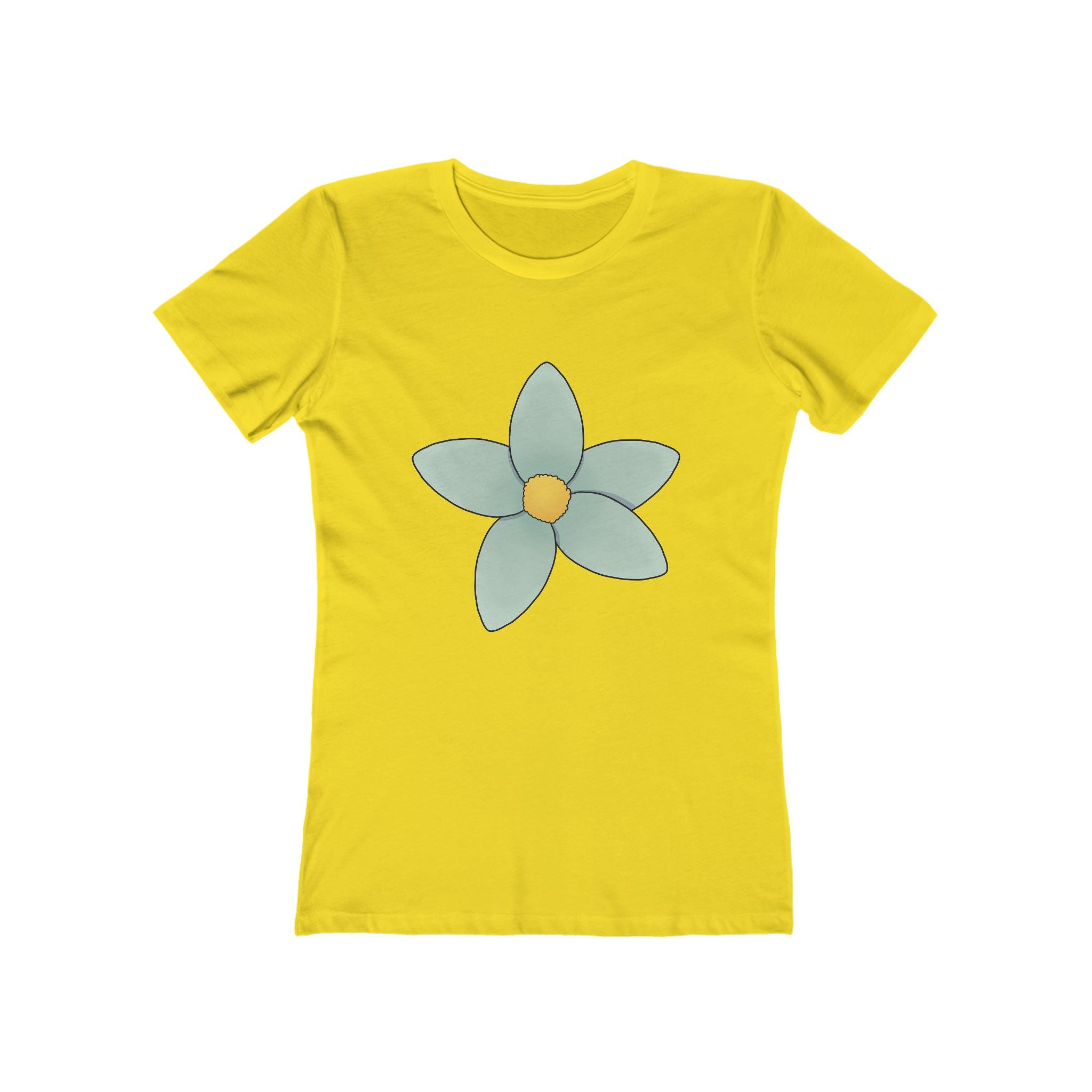 Flower Women's Tshirt, Floral Graphic Tee, Casual Top for Her, Spring Blossom Shirt, Botanical Print Blouse