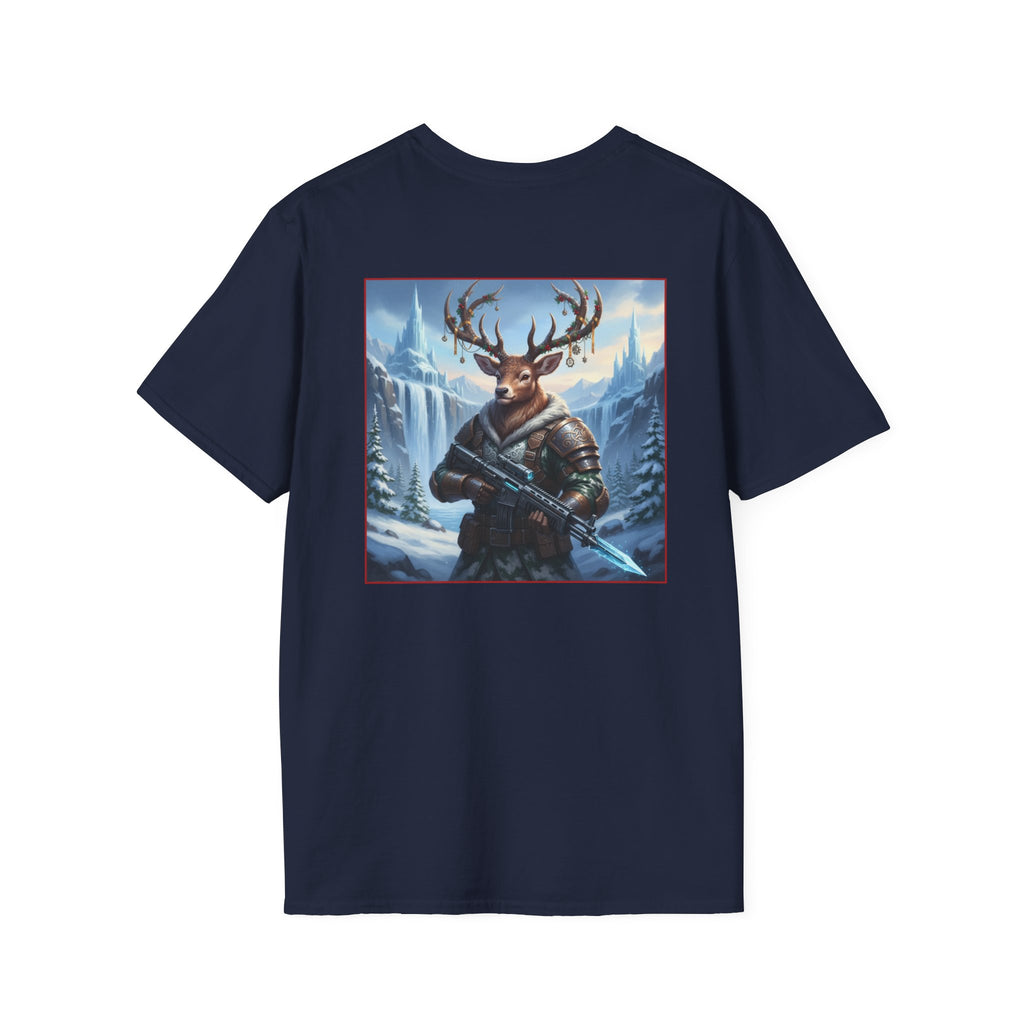 Yule Guard Patriotic Christmas Holiday ~ Unisex Softstyle T-Shirt