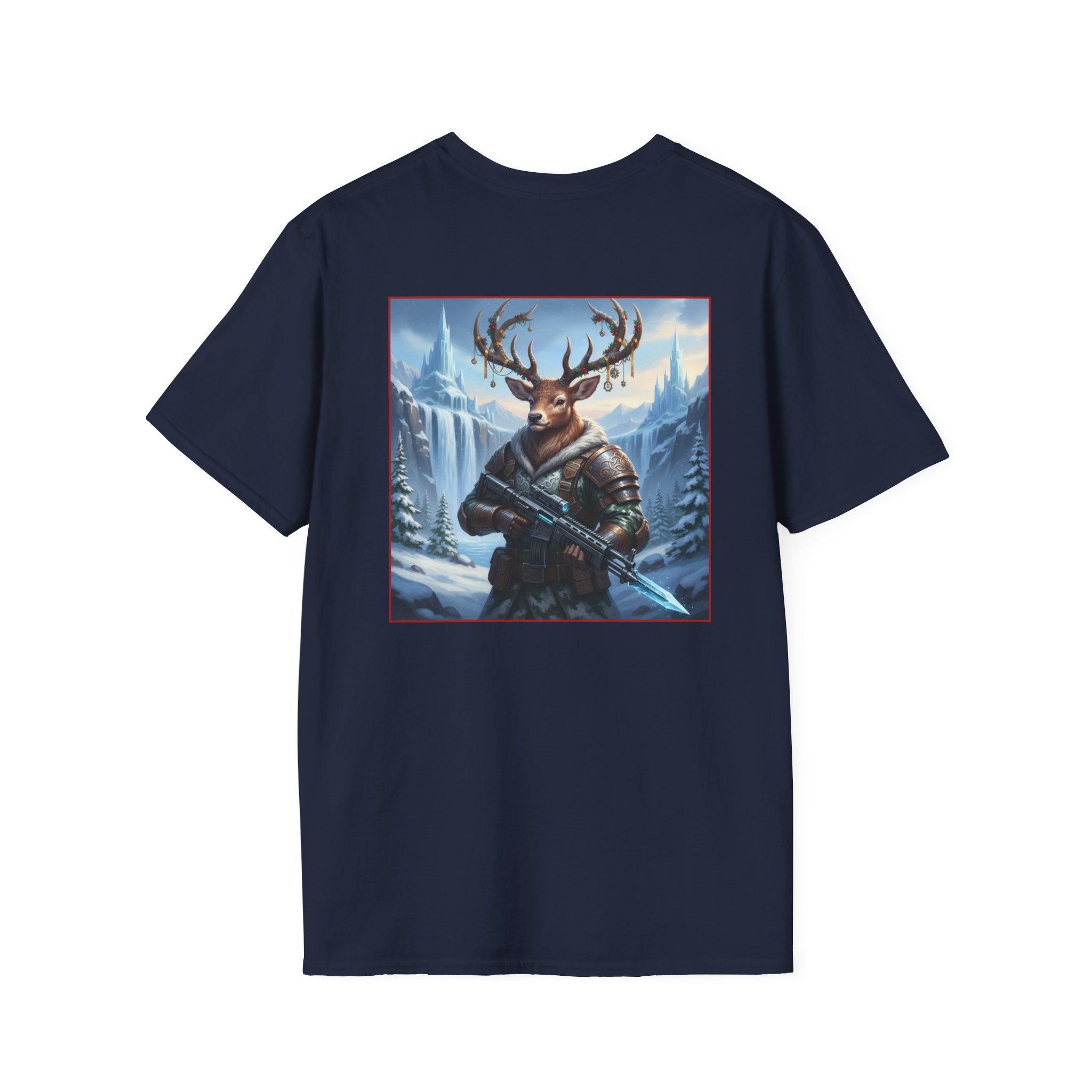 Yule Guard Patriotic Christmas Holiday ~ Unisex Softstyle T-Shirt