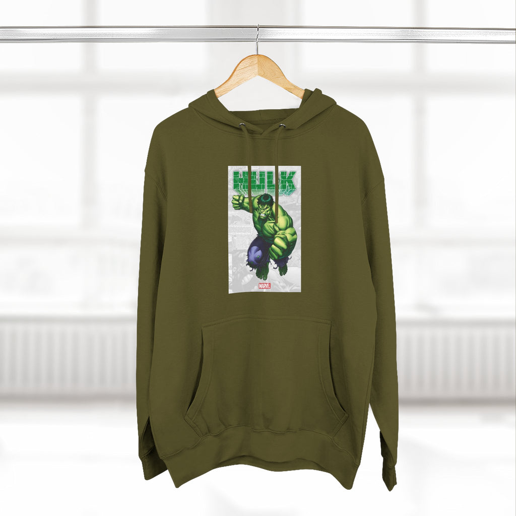 The Incredible Hulk Three-Panel Fleece Hoodie