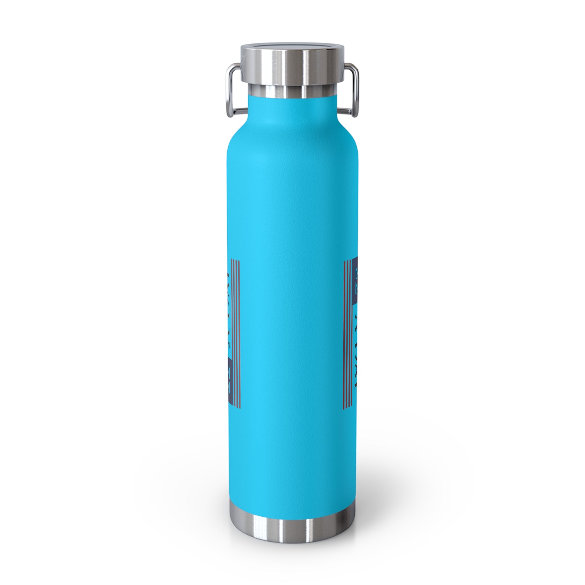 22 A Day Patriotic Copper Insulated Water Bottle