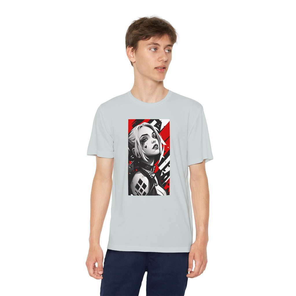 Superhero Youth T-Shirt Sports Graphic Tee, Cool Athletic Shirt for Kids