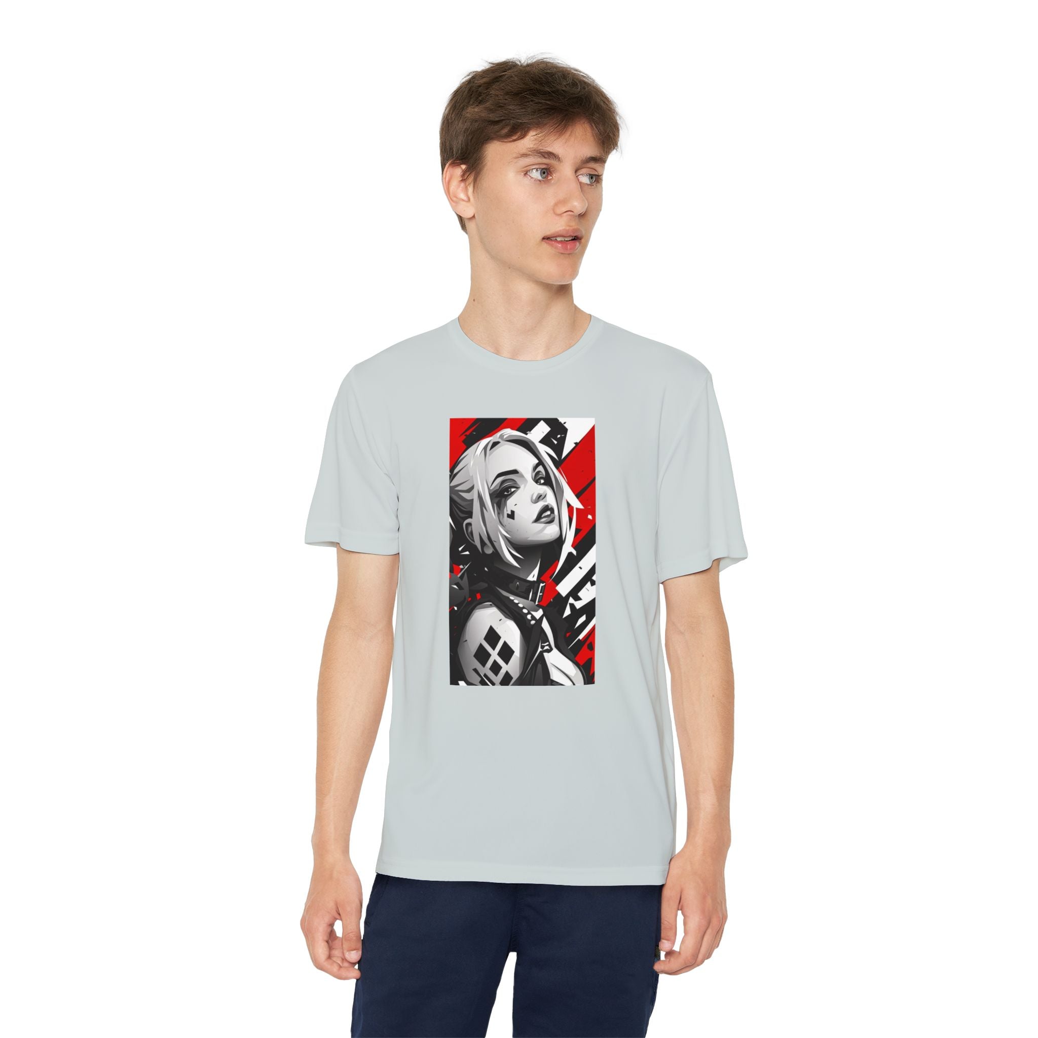 Superhero Youth T-Shirt Sports Graphic Tee, Cool Athletic Shirt for Kids