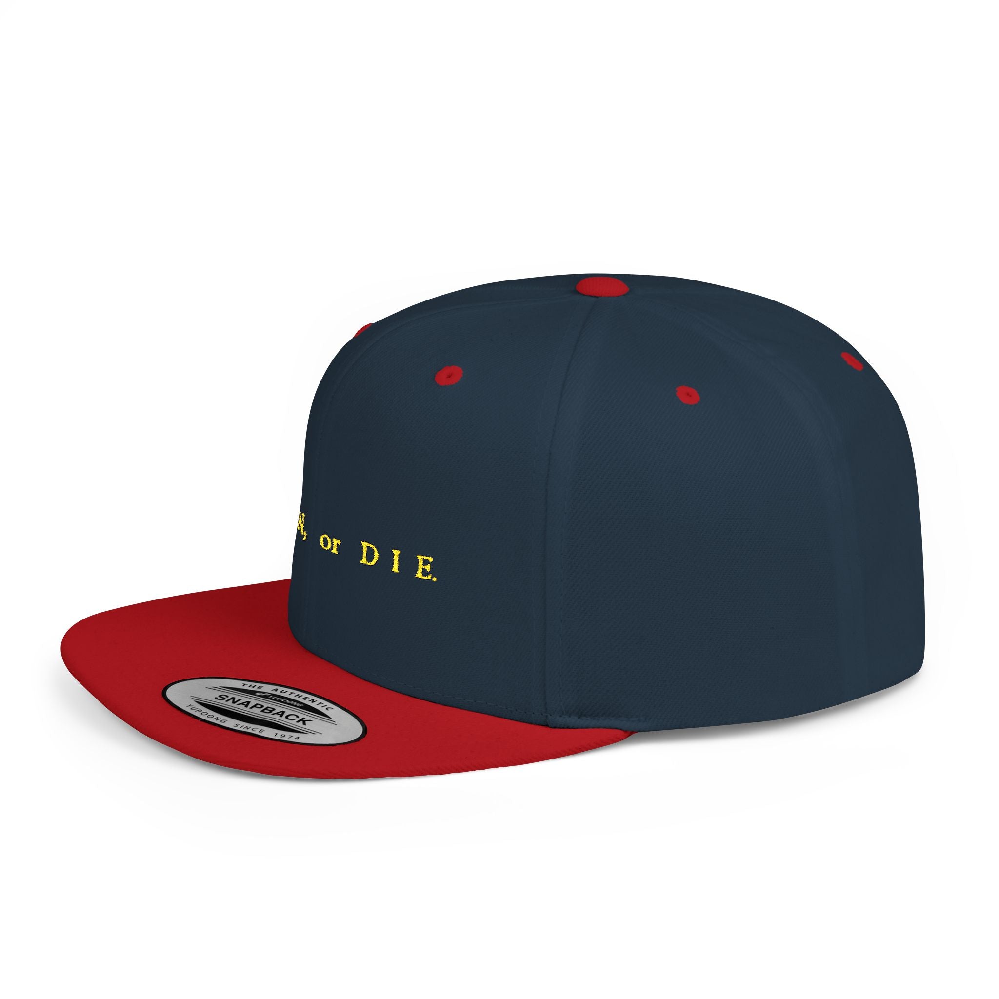 Join Or Die ~ Stylish Flat Bill Snapback Hat