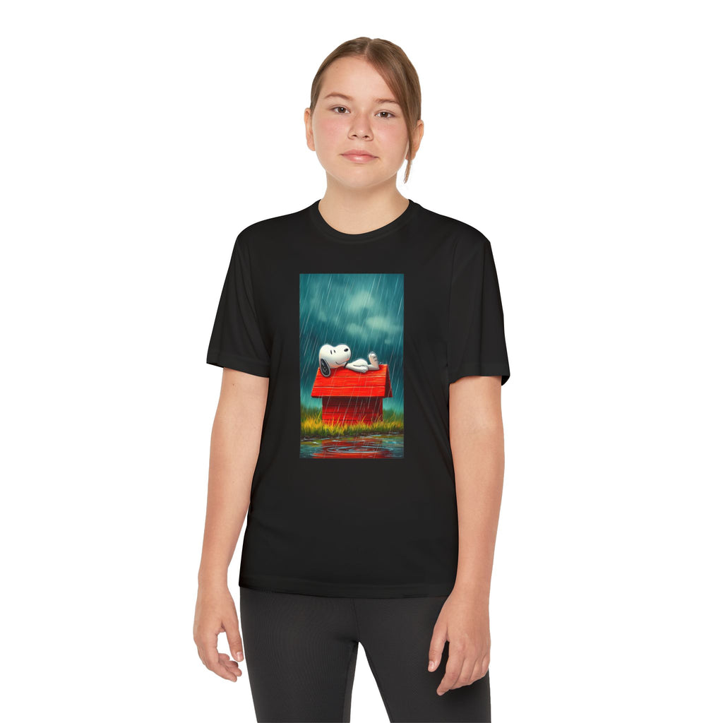Snoopy Charlie Brown Youth Tee, Peanuts Cartoon Kids Shirt, Fun Comic Character Top, Child Gift Apparel, Boys Girls Clothing