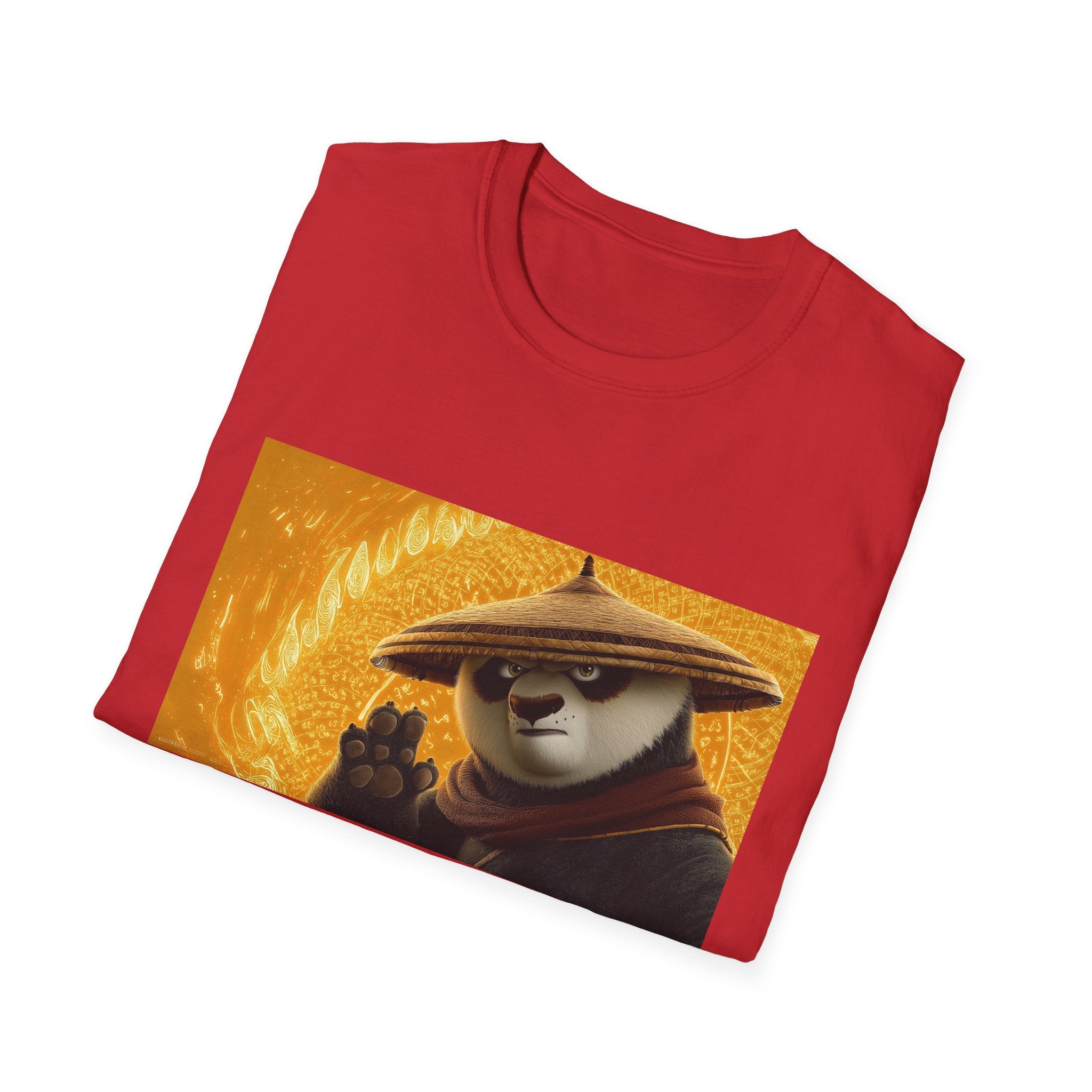Kung Fu Panda Unisex Softstyle T-Shirt, DreamWorks Animation Youth Competitor Tee, Graphic Tee, Movie Fan Gift, Cult Classic Shirt, Comfy