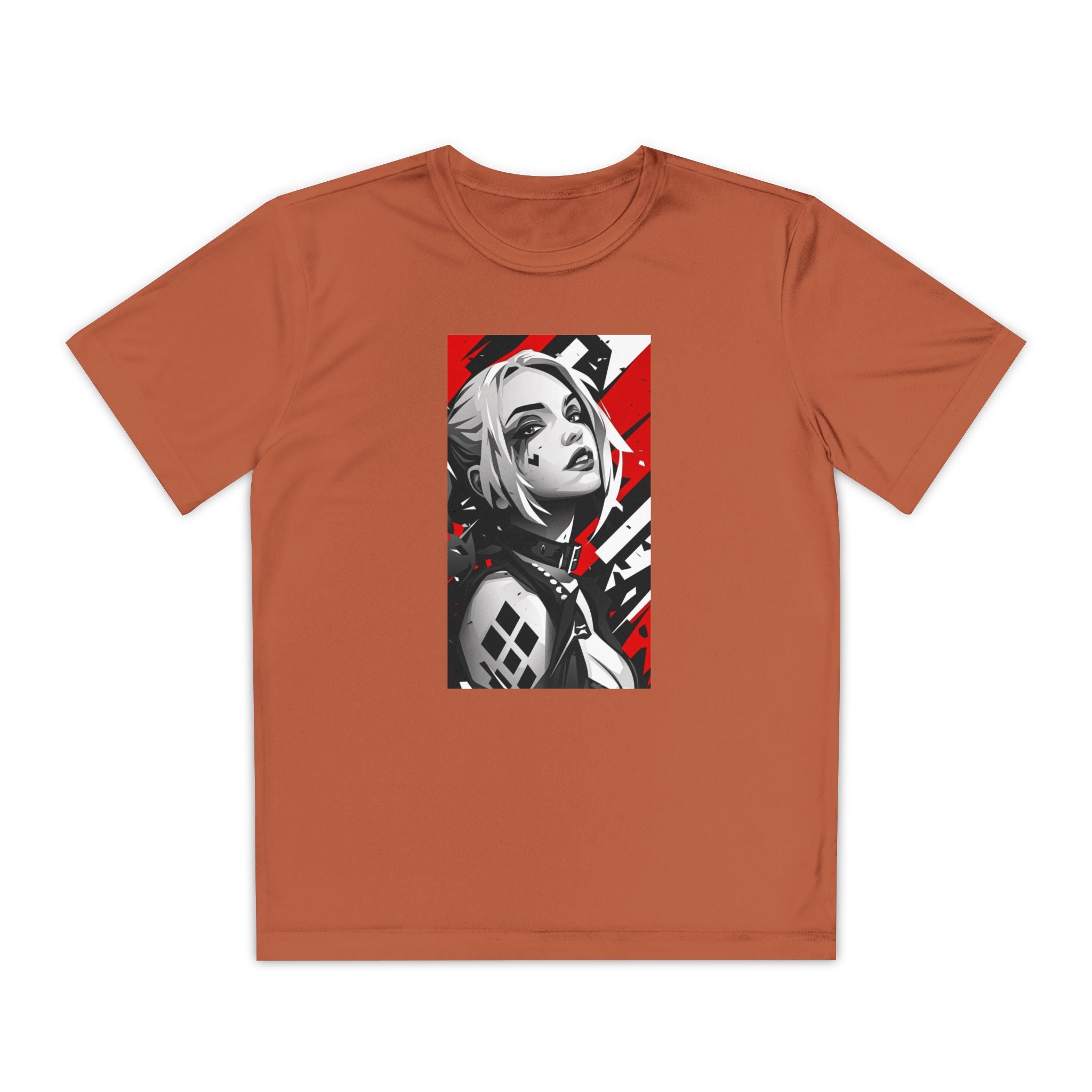 Superhero Youth T-Shirt Sports Graphic Tee, Cool Athletic Shirt for Kids