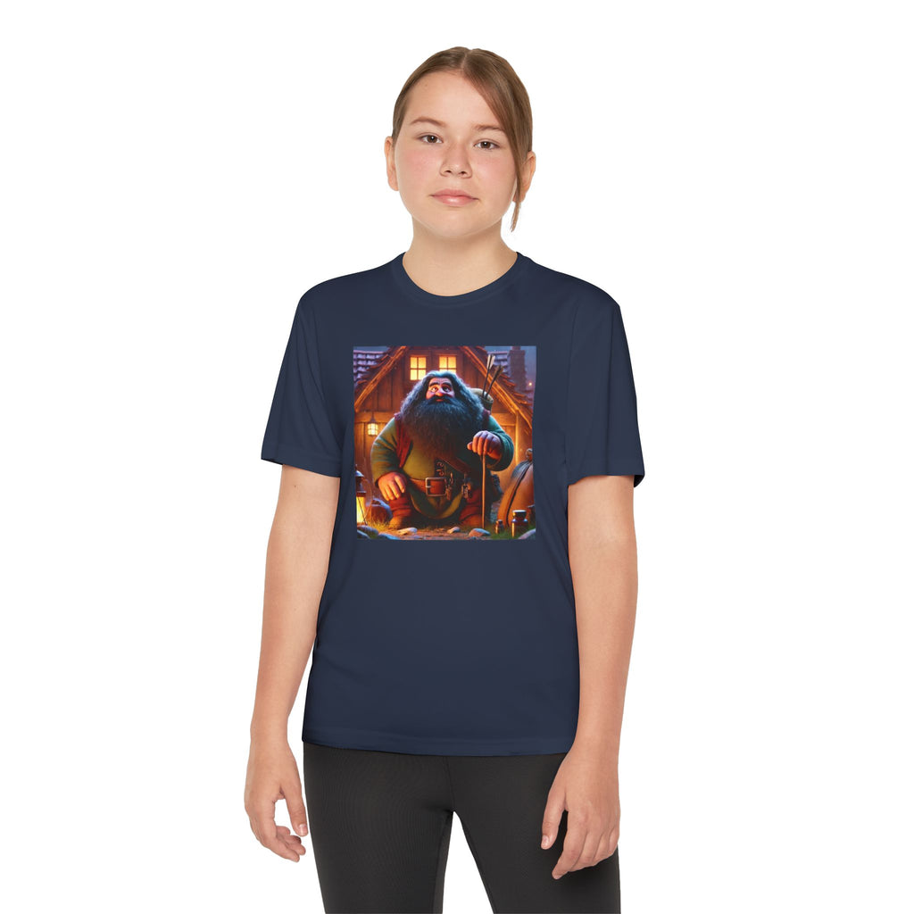Youth Competitor Tee - Harry Potter, Wizard School Shirt, Magical Kids Top, Hogwarts Fan Gift, Sorcerer's Stone T-Shirt