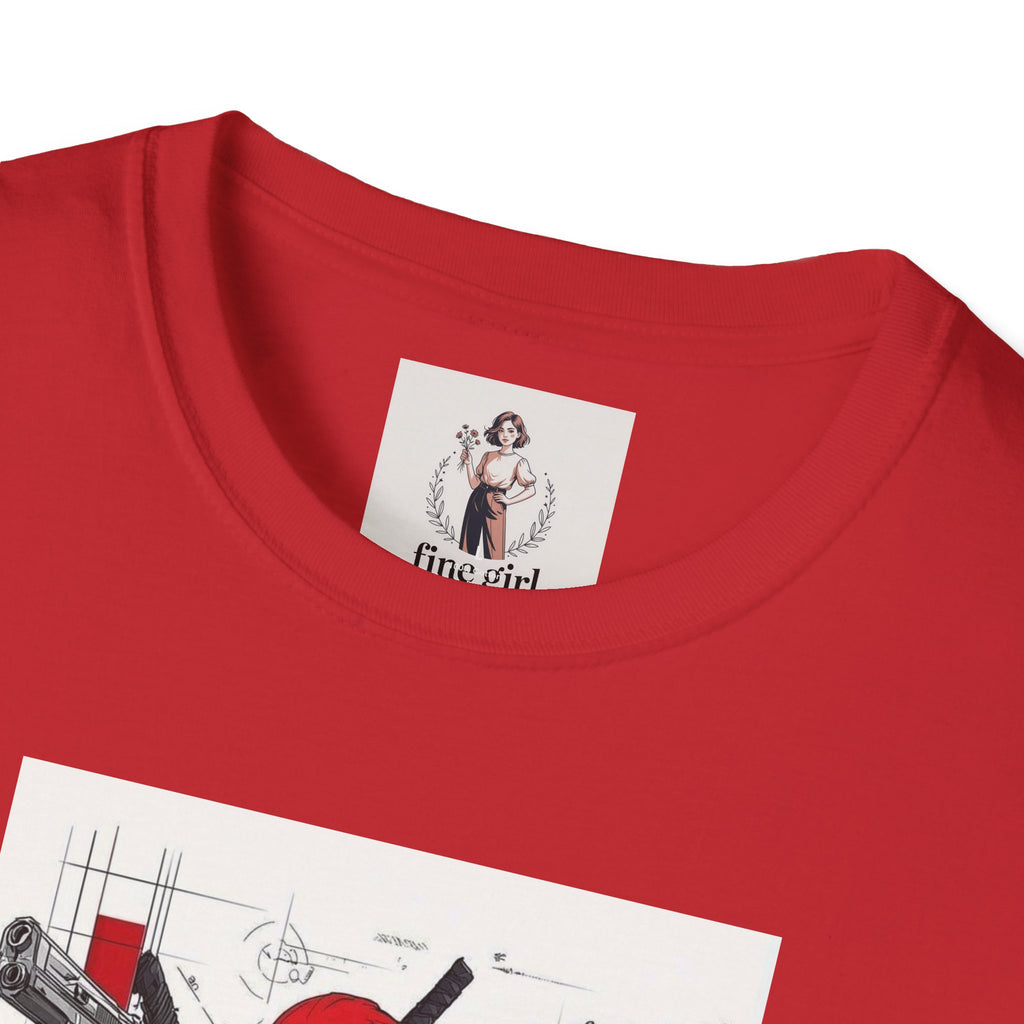 Deadpool Hero Unisex Softstyle T-Shirt