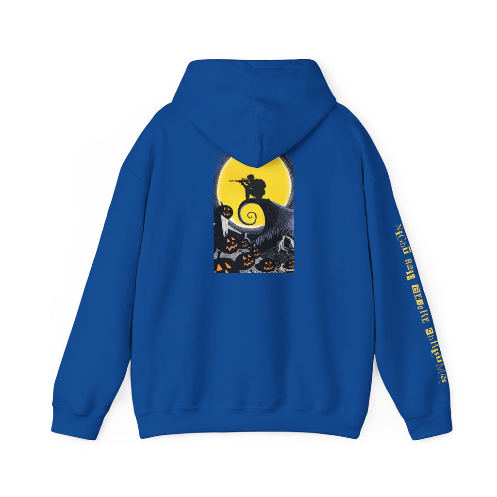 Night Raid Before Christmas Patriotic Hoodie ~ Rebel Spirit Unisex Hoodie