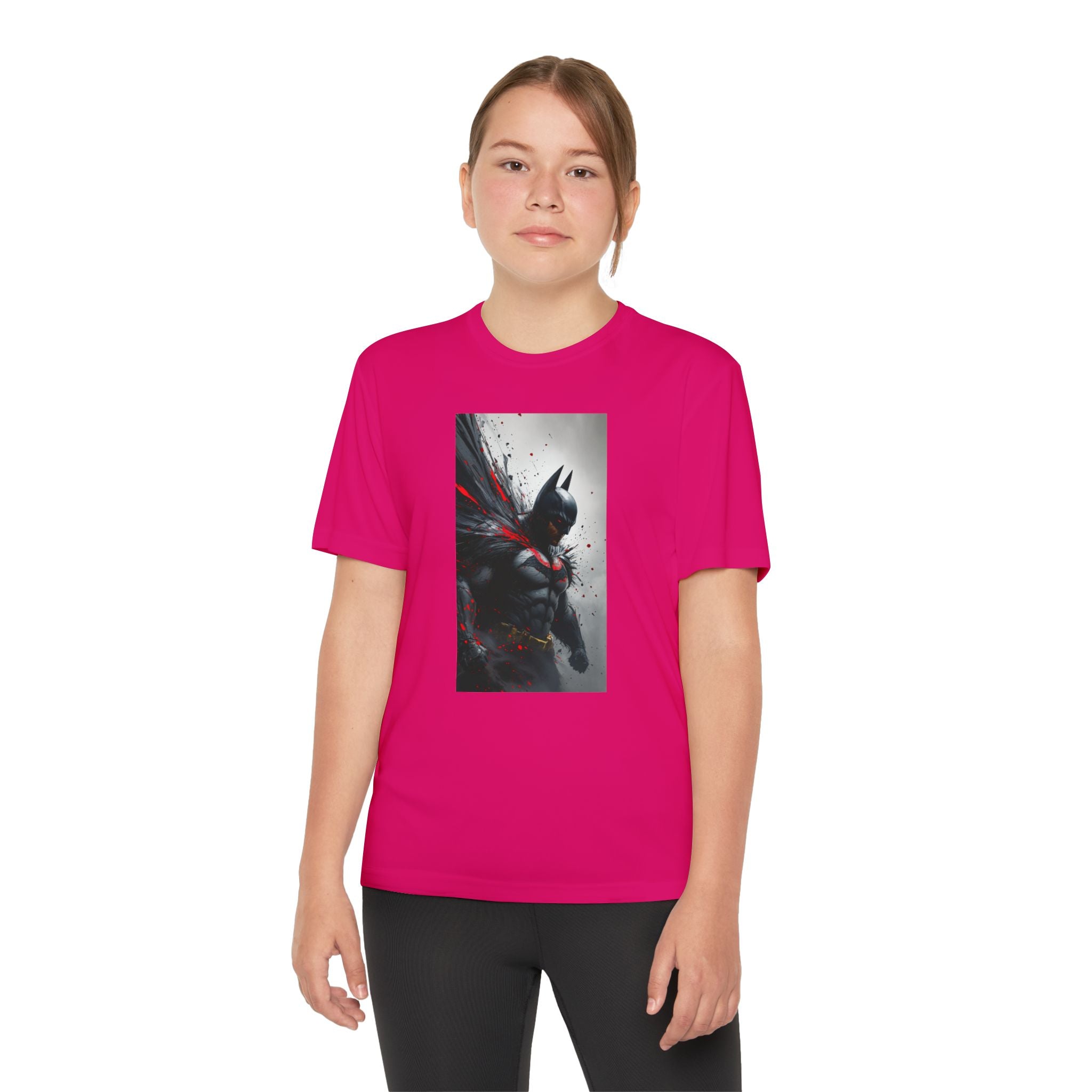 Batman Superhero Marvel Patriotic, Kids Graphic T-Shirt, Boys Hero Top, Girls Comic Book Clothing, Birthday