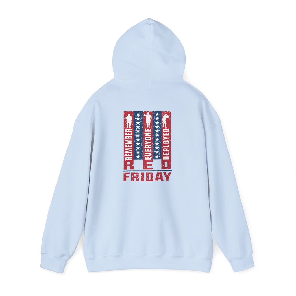 Red Friday Patriotic Hoodie Sweatshirt