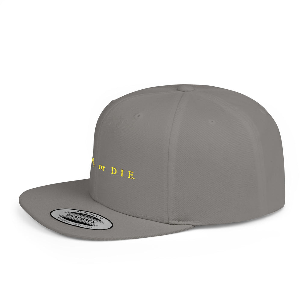 Join Or Die ~ Stylish Flat Bill Snapback Hat