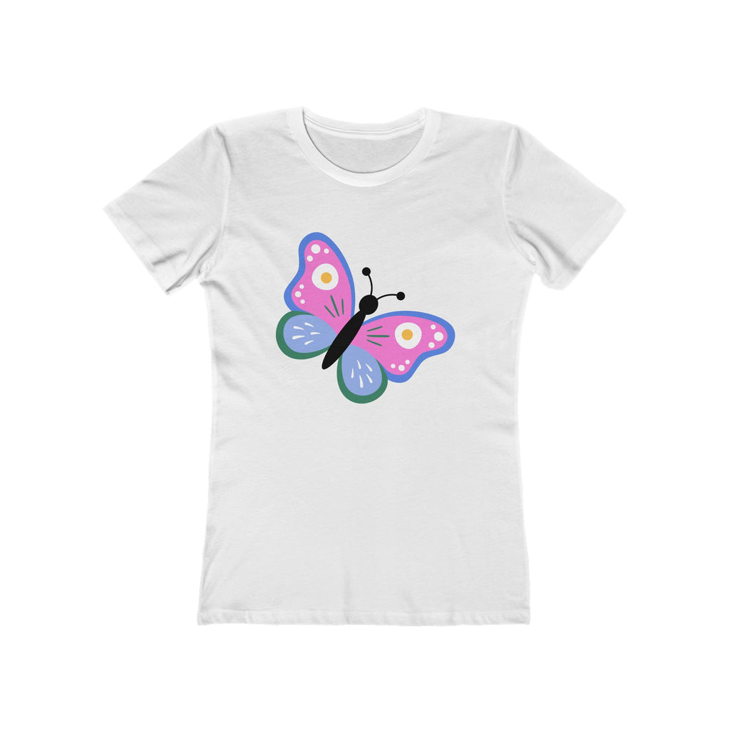 Butterfly Women's Tshirt, Butterfly Graphic Tee, Women's Butterfly Shirt, Butterfly Print Shirt, Boho Butterfly Tee