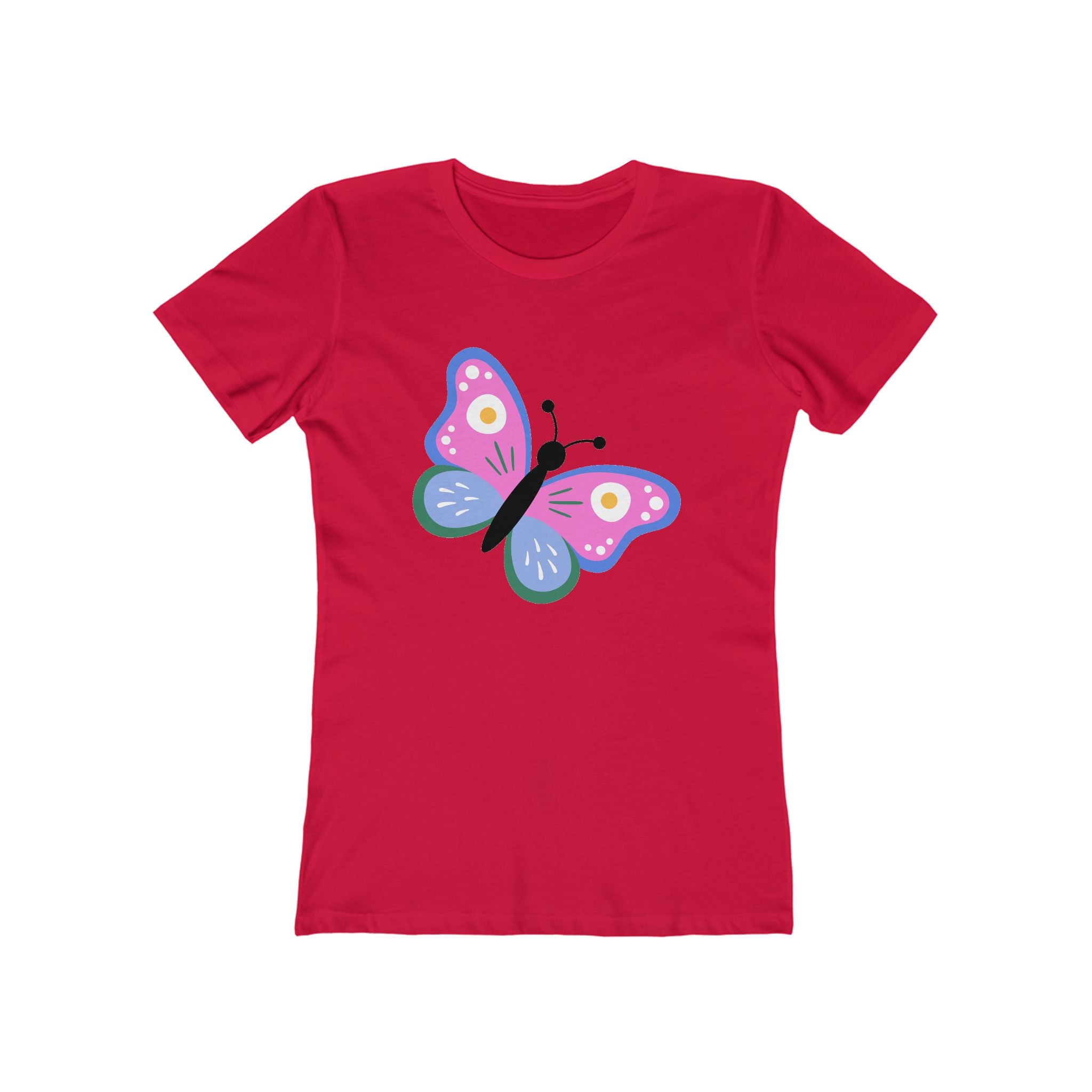 Butterfly Women's Tshirt, Butterfly Graphic Tee, Women's Butterfly Shirt, Butterfly Print Shirt, Boho Butterfly Tee
