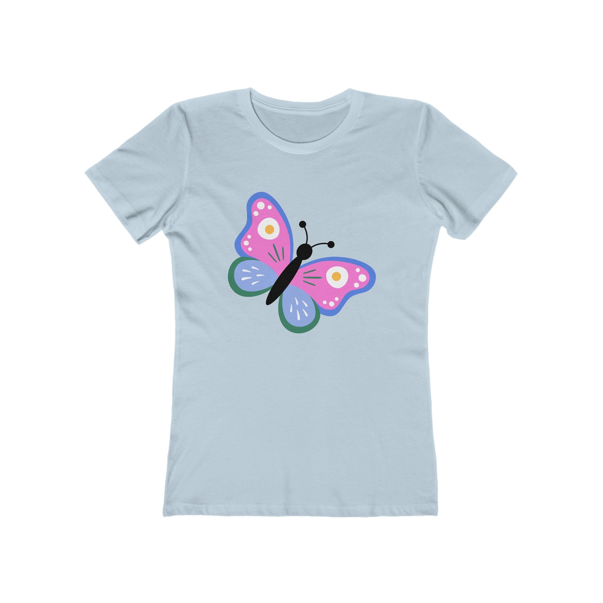 Butterfly Women's Tshirt, Butterfly Graphic Tee, Women's Butterfly Shirt, Butterfly Print Shirt, Boho Butterfly Tee
