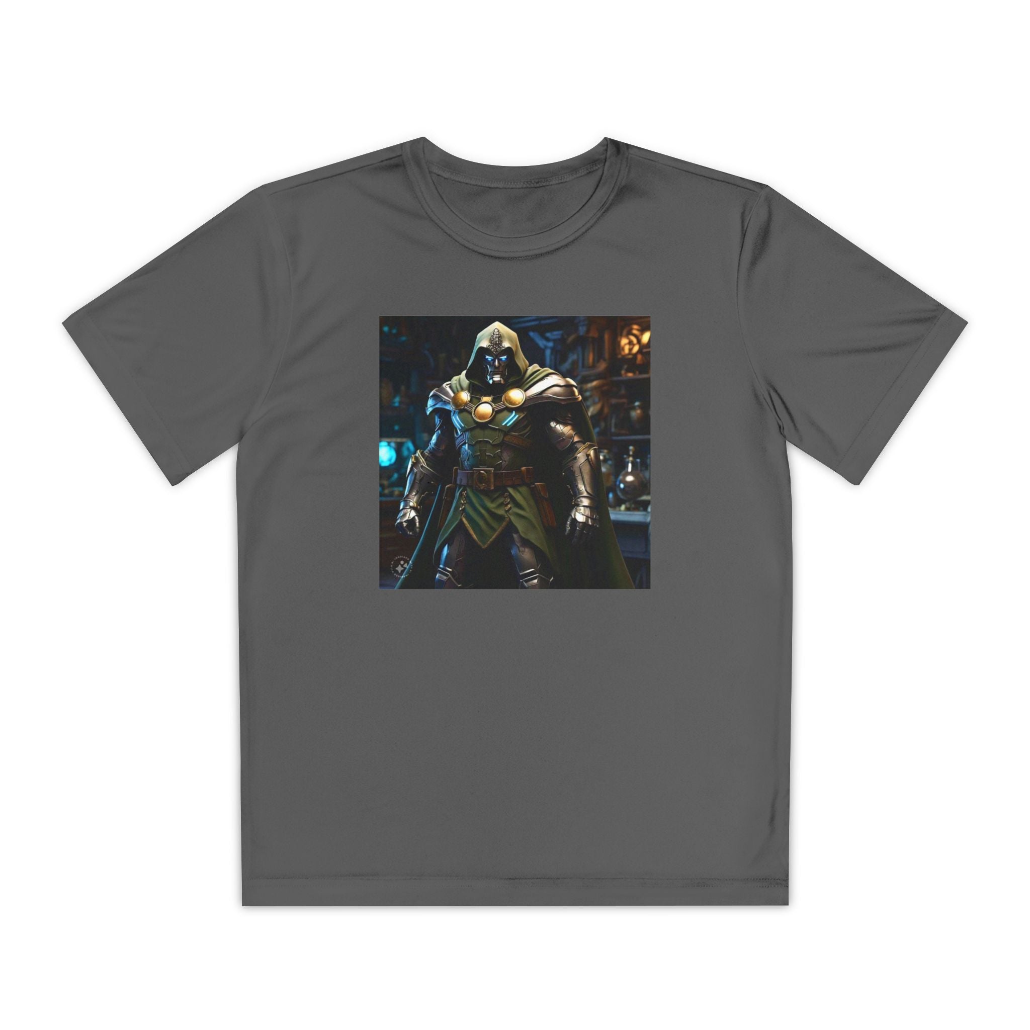 Dr Doom Superhero Marvel Patriotic, Kids Graphic T-Shirt, Boys Hero Top, Girls Comic Book Clothing, Birthday