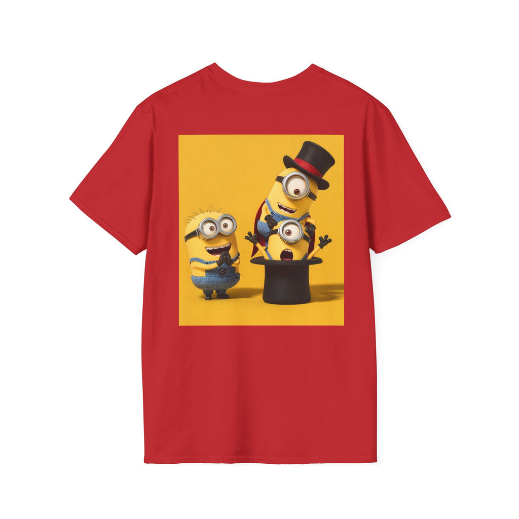 Minions Despicable Me Youth T-Shirt Gru Movie Fan Tee, Unisex Softstyle Shirt, Kids Birthday Gift, Cartoon Character Top, Funny Graphic Tee