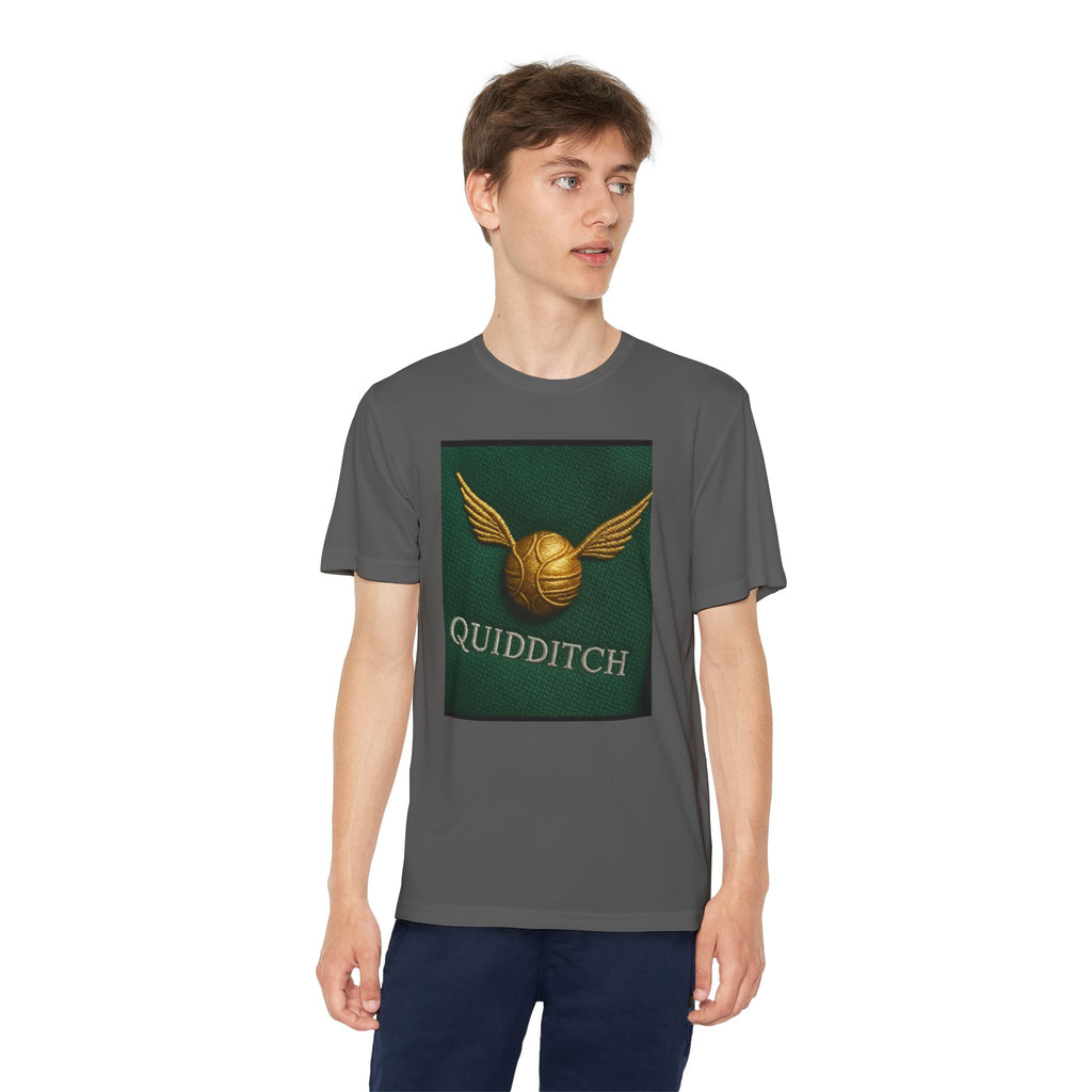 Youth Competitor Tee - Harry Potter, Wizard School Shirt, Magical Kids Top, Hogwarts Fan Gift, Sorcerer's Stone T-Shirt