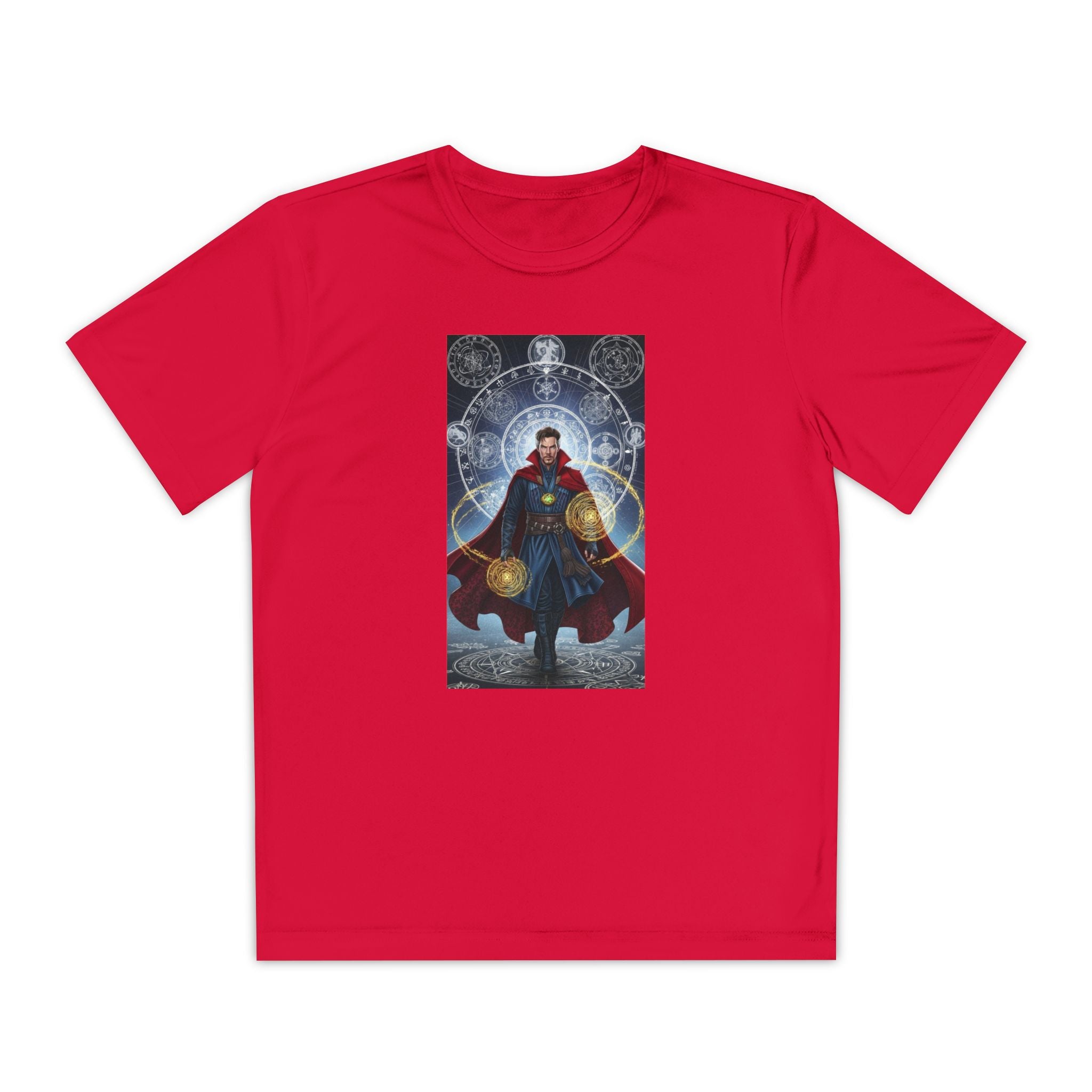Superhero Youth T-Shirt Sports Graphic Tee, Cool Athletic Shirt for Kids, Perfect for Sports Events, Team Spirit