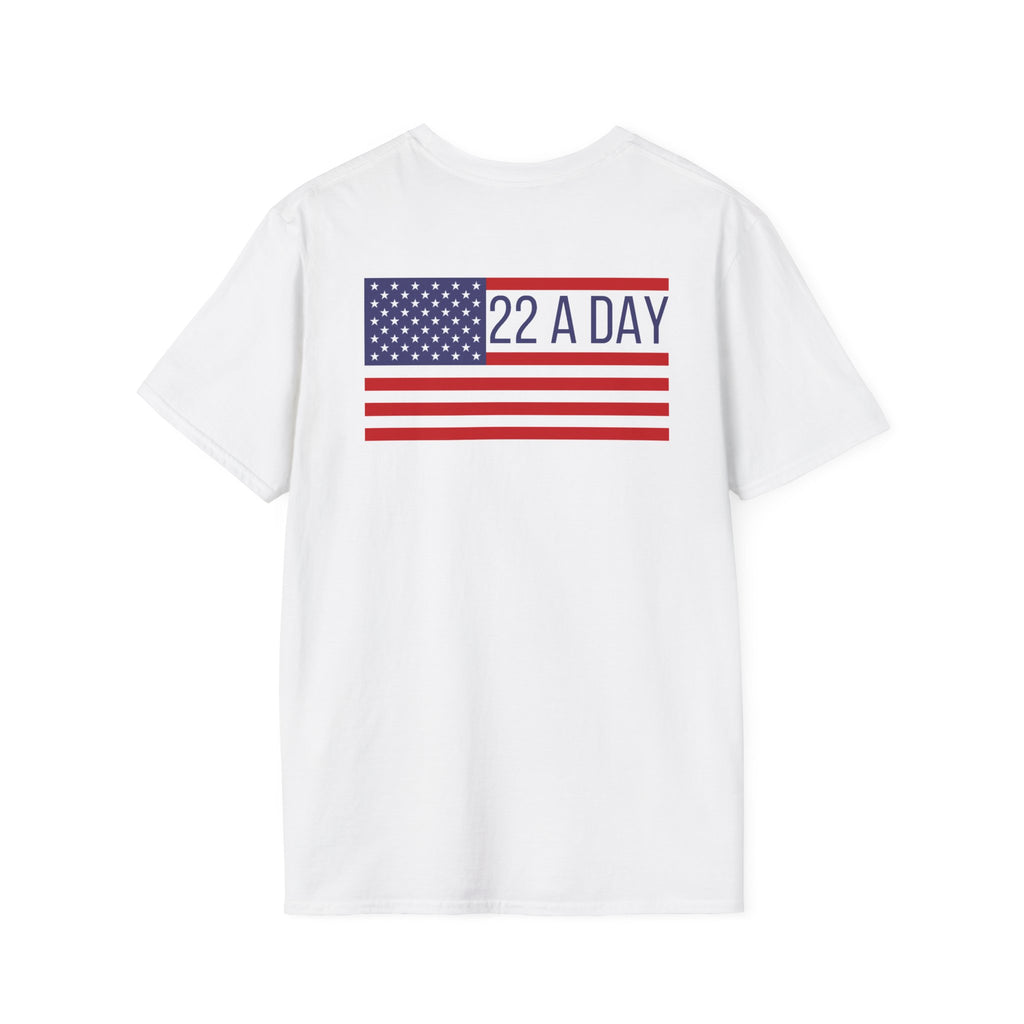 22 A Day Patriotic Tshirt, American Flag Tee, 4th of July Shirt, USA Independence Day Top, Patriotic Graphic Tee, Unisex Patriotic