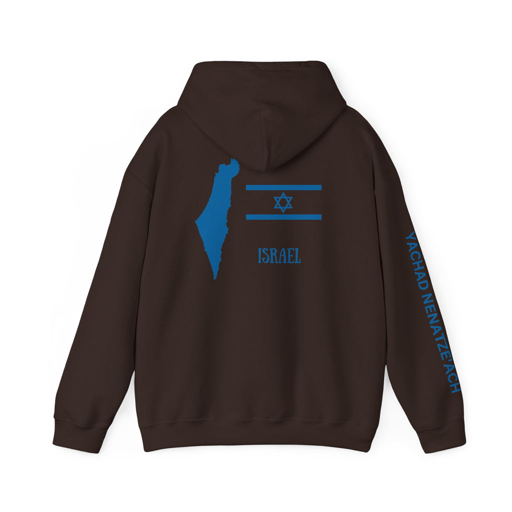 Isreal Flag And Map ~ Rebel Spirit Unisex Hoodie