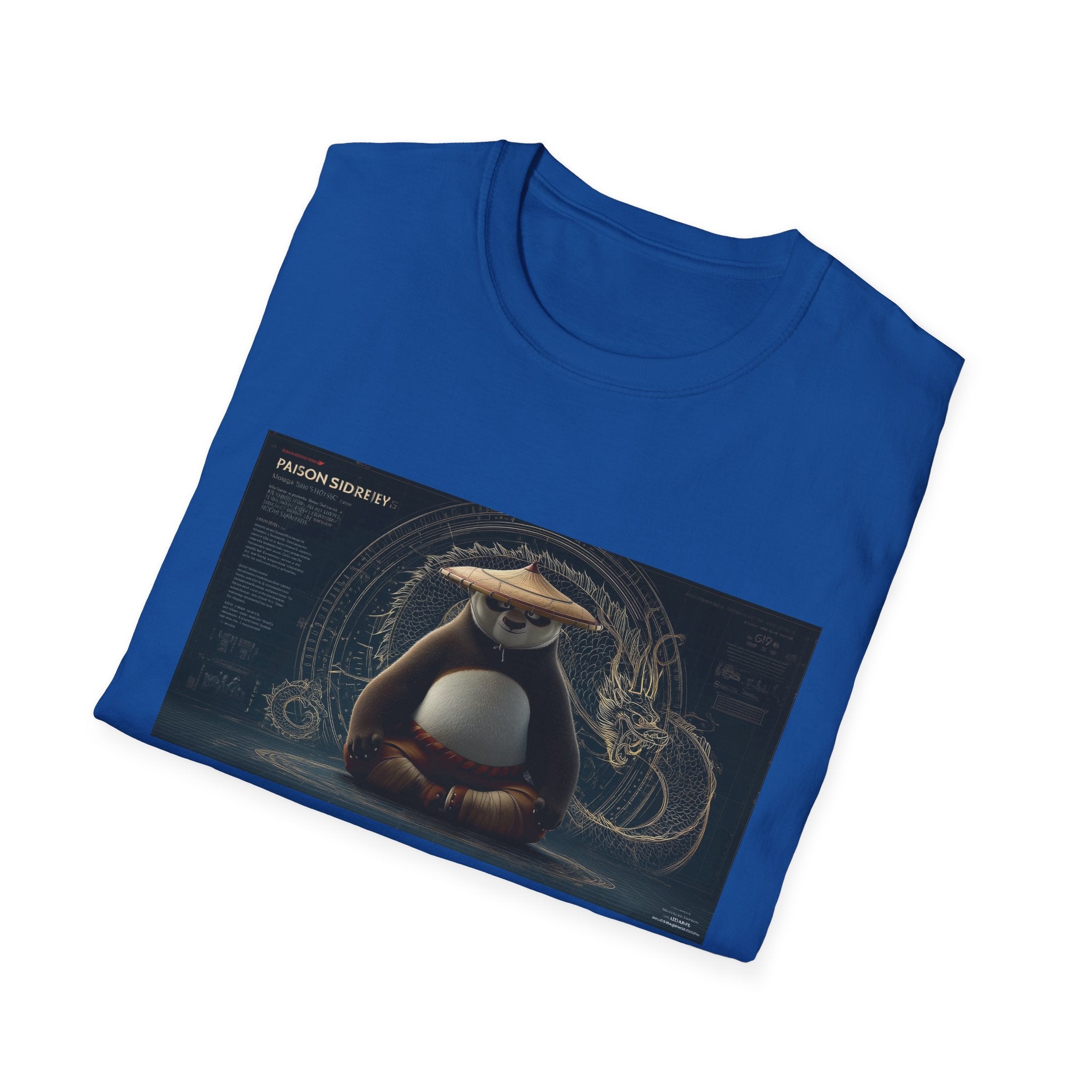 Kung Fu Panda Unisex Softstyle T-Shirt, DreamWorks Animation Youth Competitor Tee, Graphic Tee, Movie Fan Gift, Cult Classic Shirt, Comfy