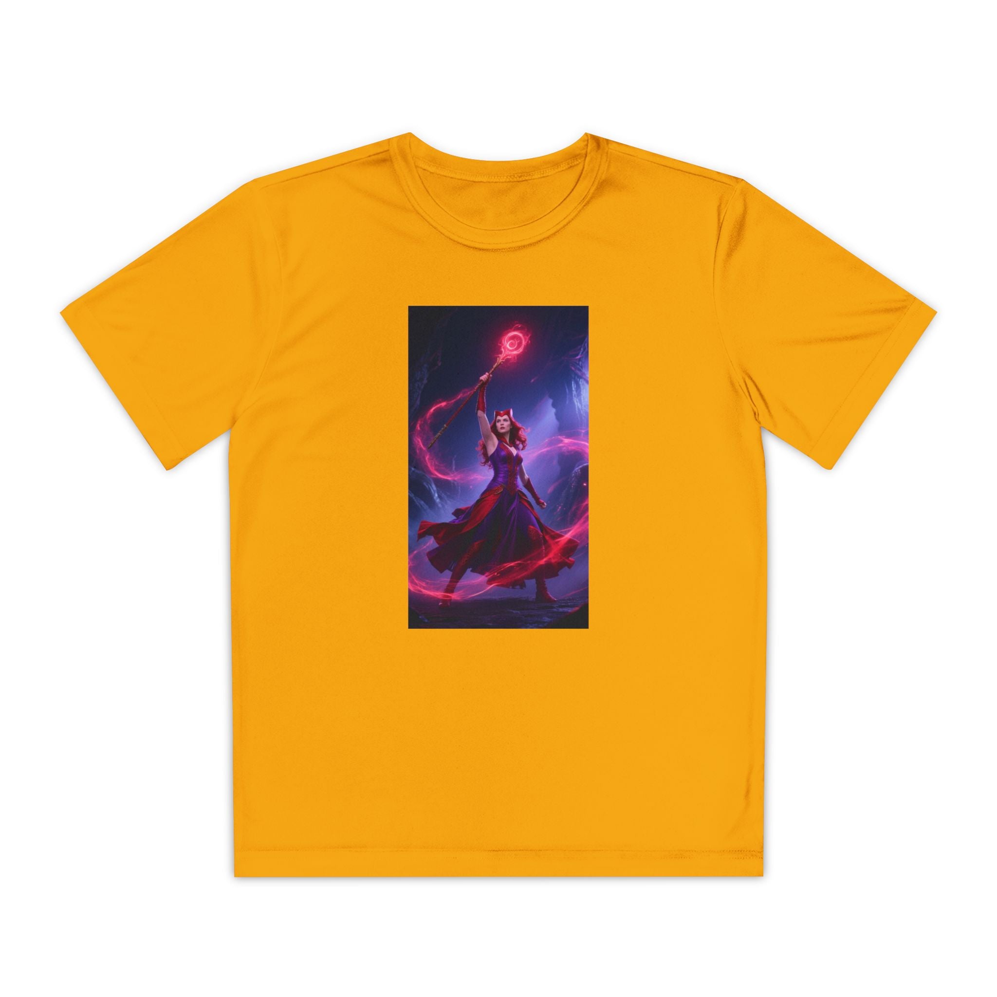 Superhero Youth T-Shirt Sports Graphic Tee, Cool Athletic Shirt for Kids