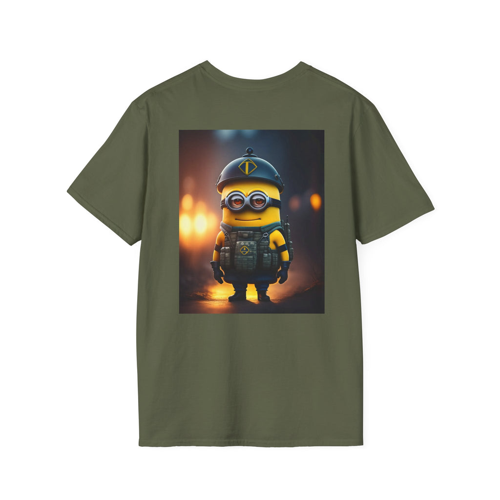 Minions Despicable Me Youth T-Shirt Gru Movie Fan Tee, Unisex Softstyle Shirt, Kids Birthday Gift, Cartoon Character Top, Funny Graphic Tee