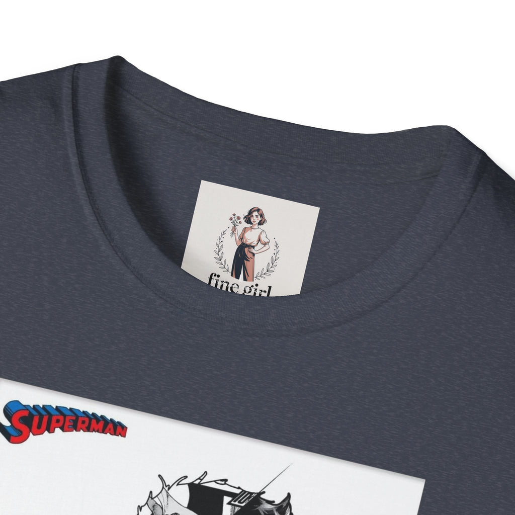 Superman Hero Unisex Softstyle T-Shirt